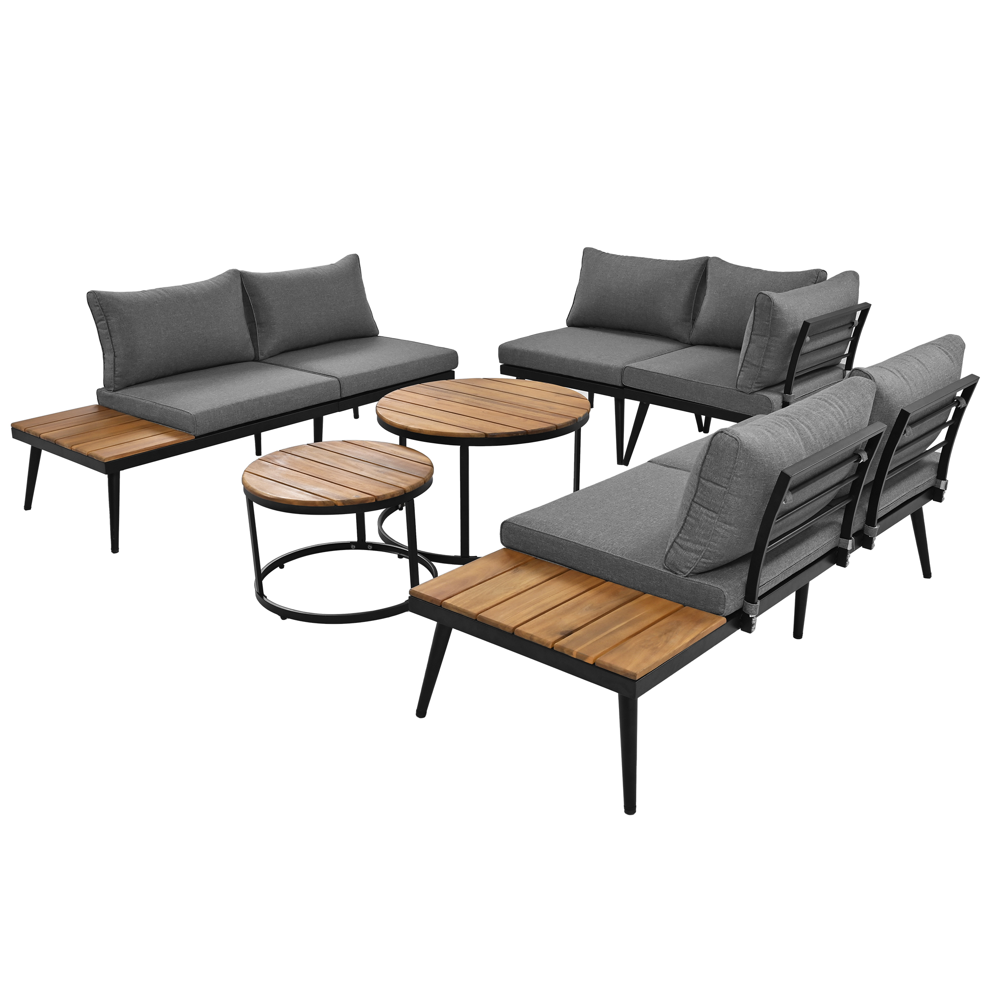 Ensemble mobilier de jardin luxe