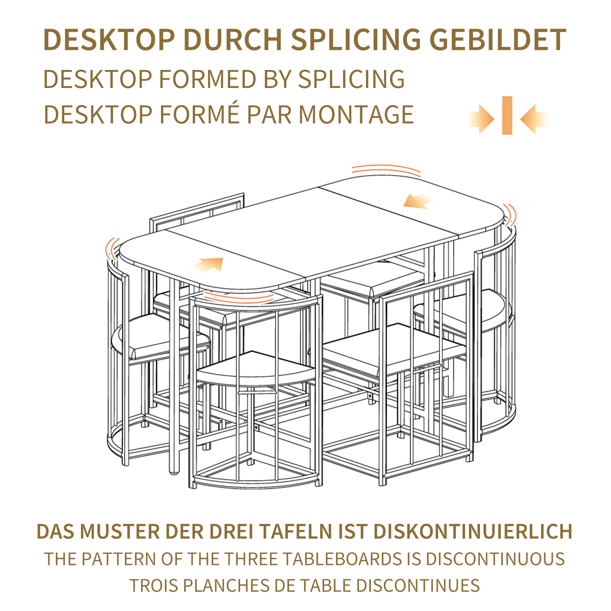 Présentation du table à manger