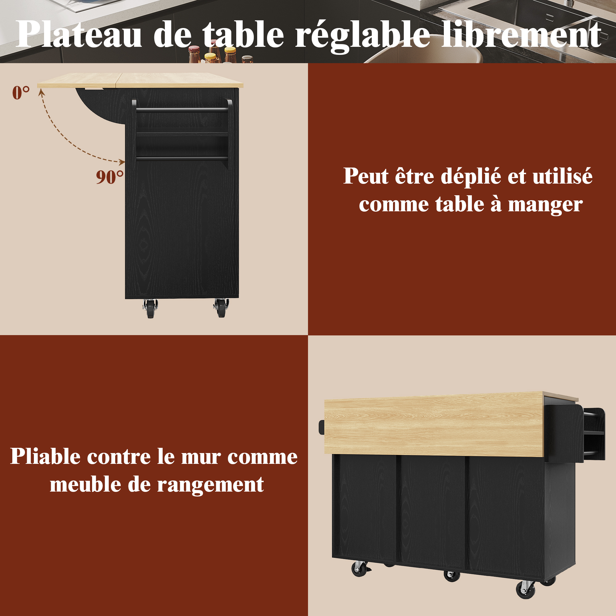 Une composition fluide et bien organisée
