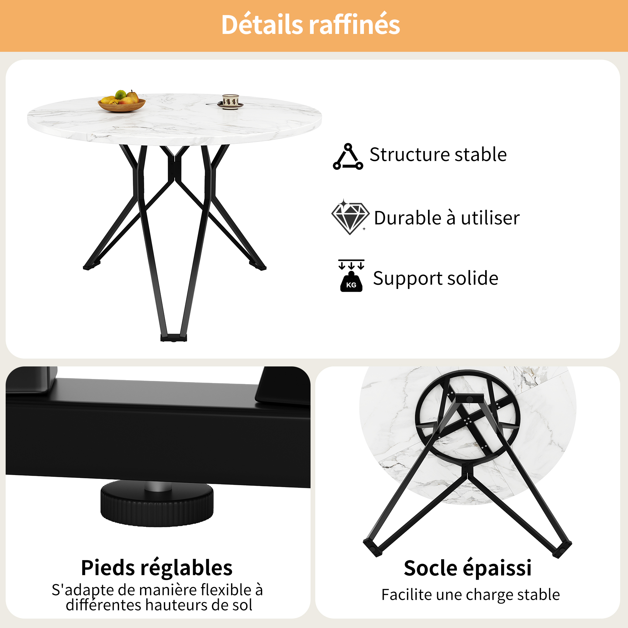 Présentation du table basse
