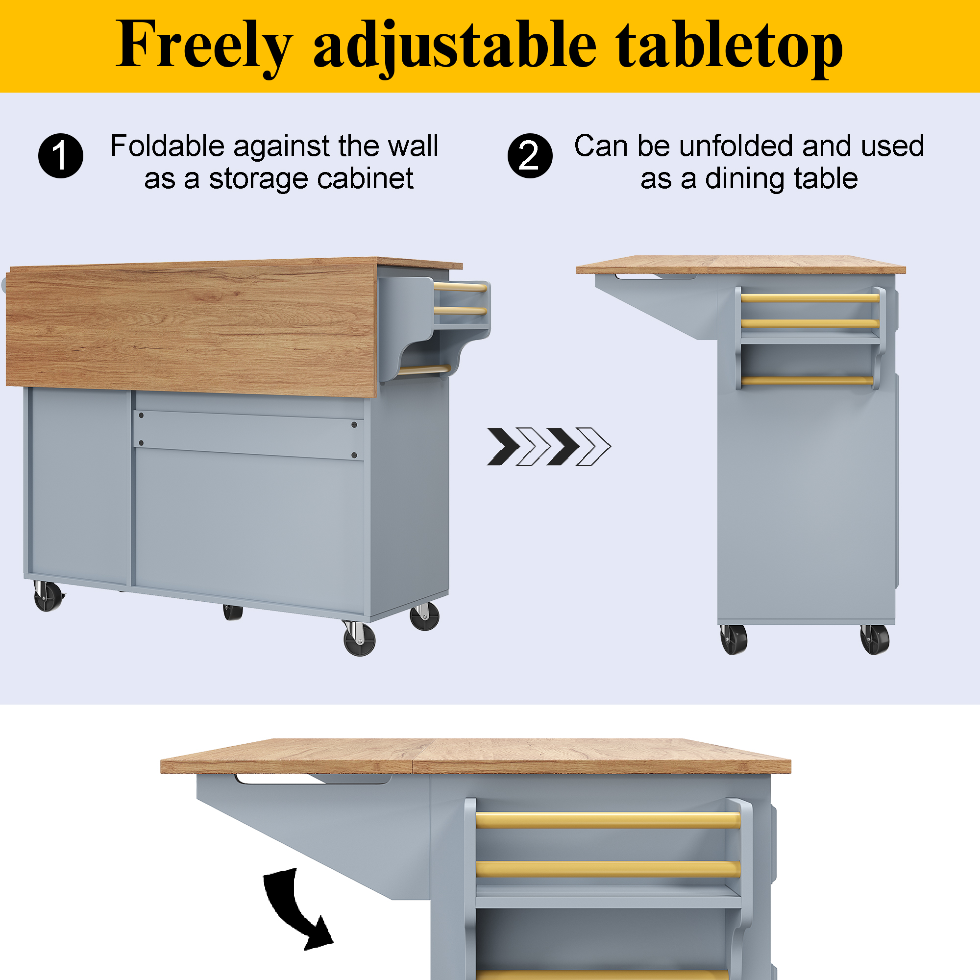 Des rangements faciles à organiser