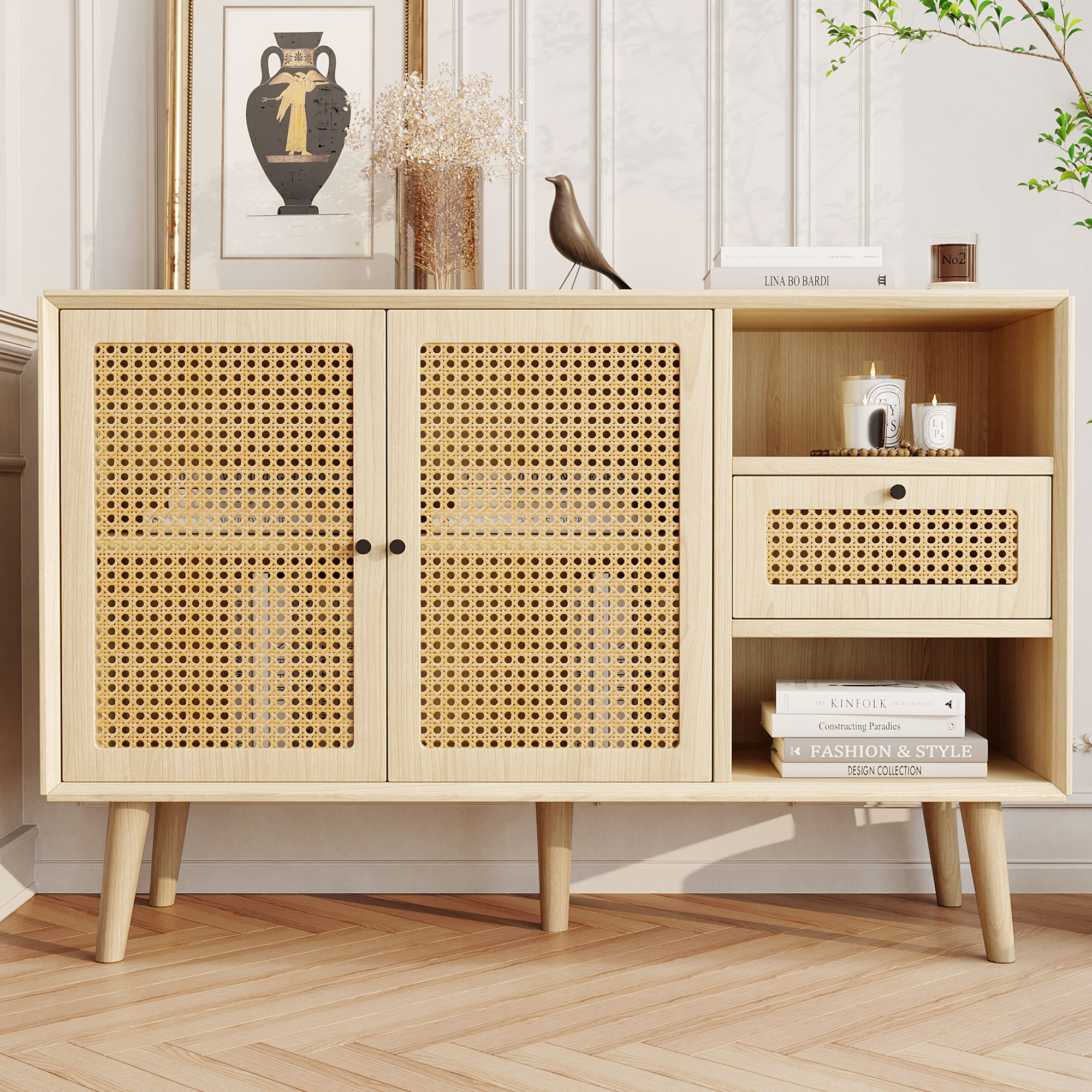 Sideboard, Kommode mit 1 Schubladen  und 2 Magneti