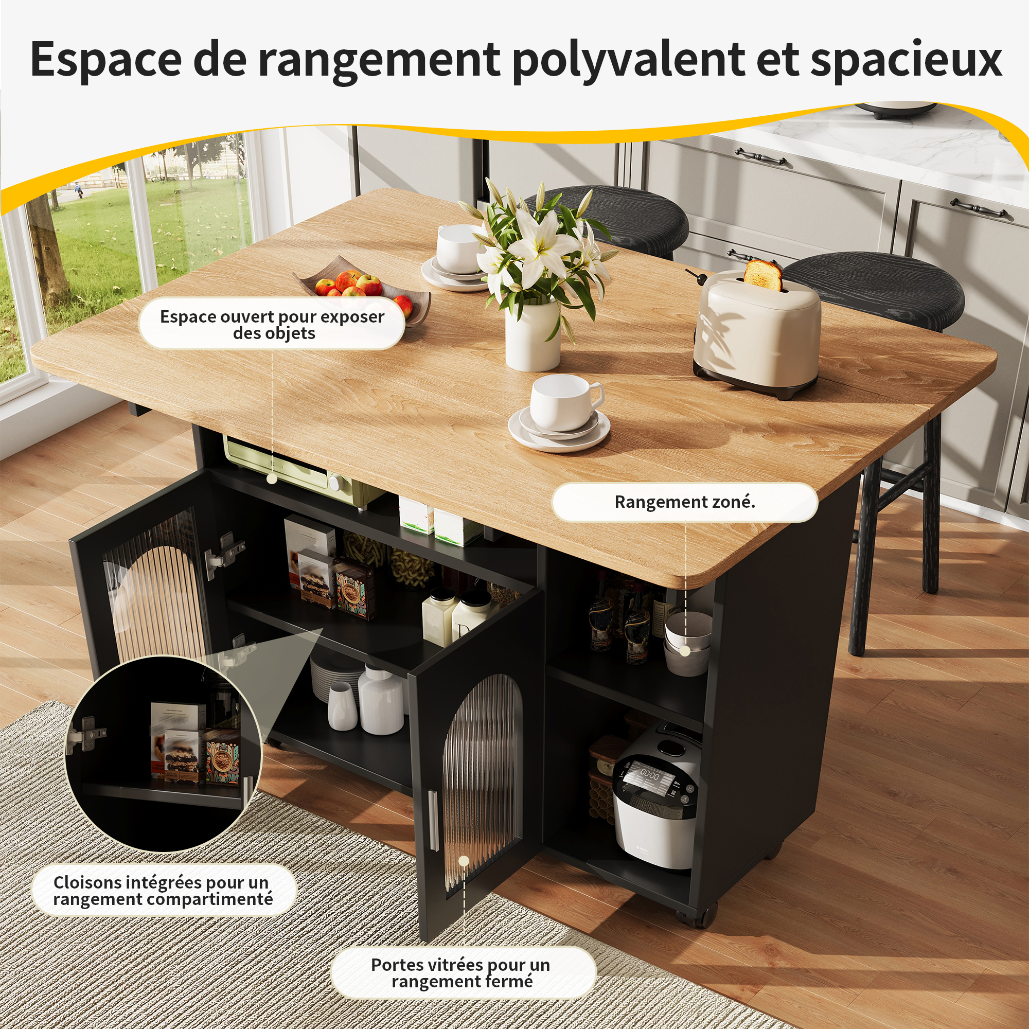 Détail du buffet