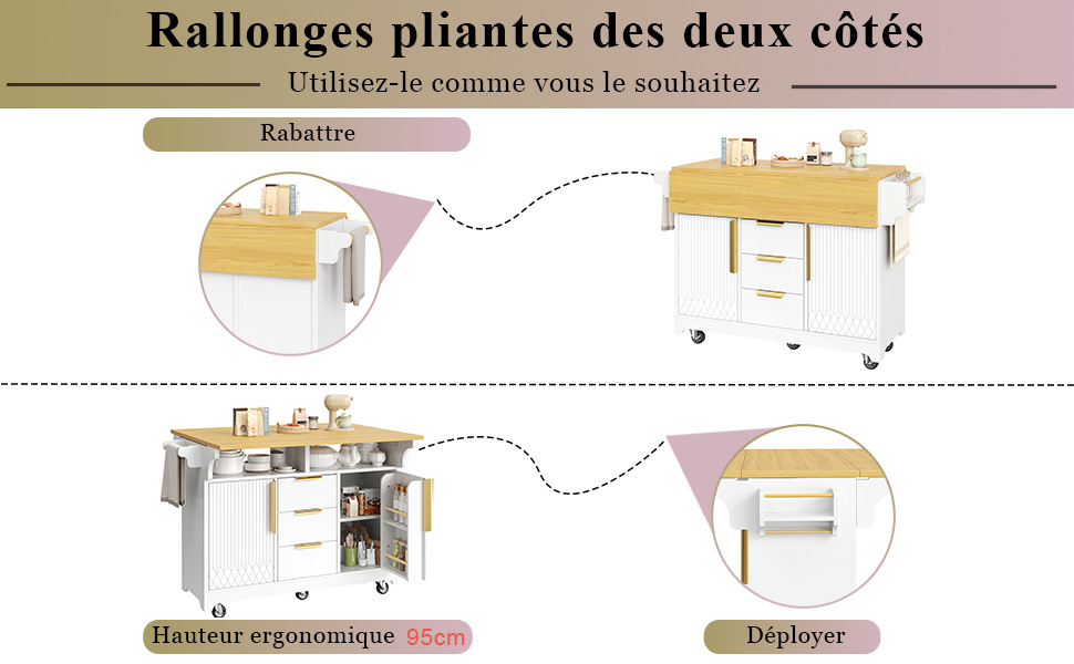 Détail du buffet