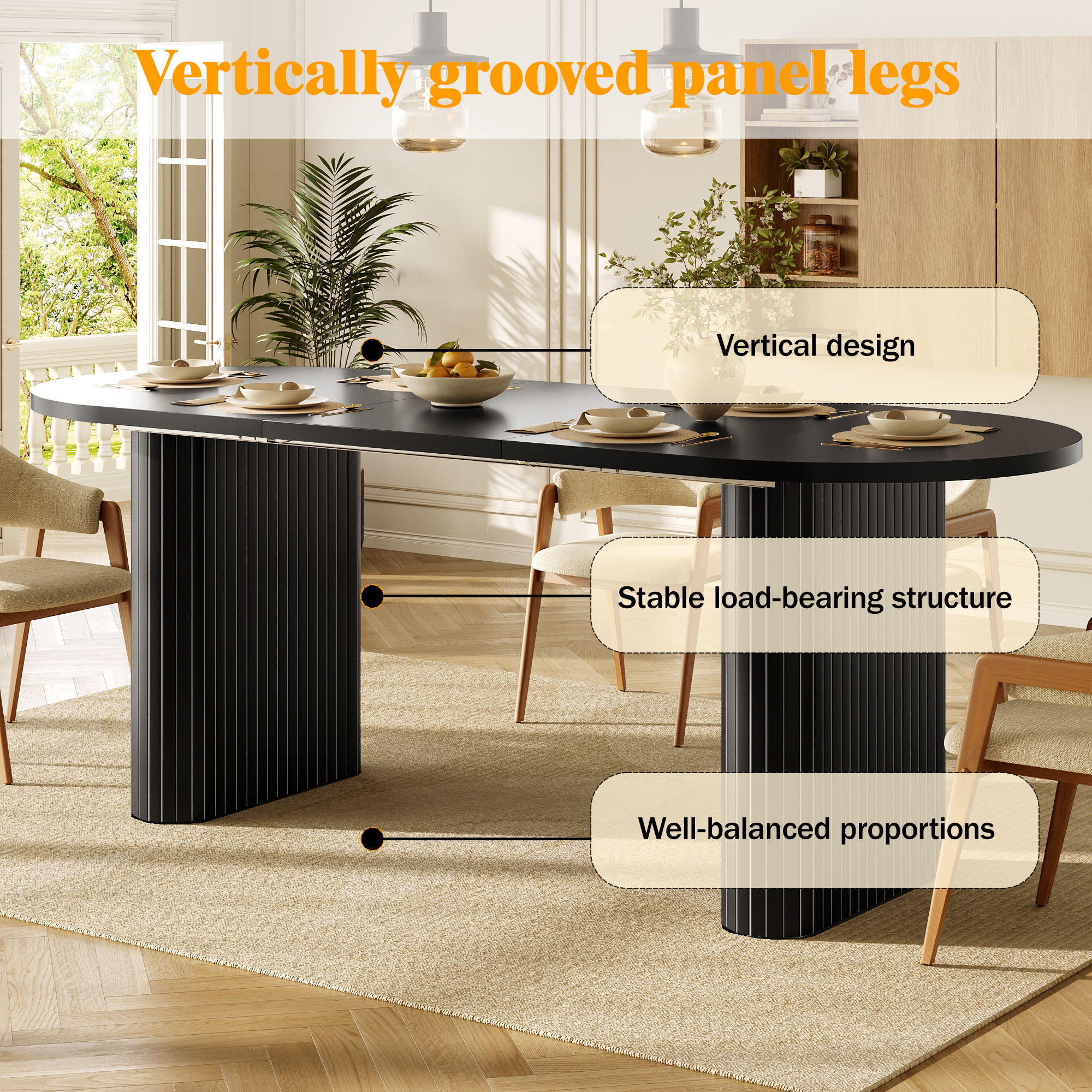 Présentation du table à manger