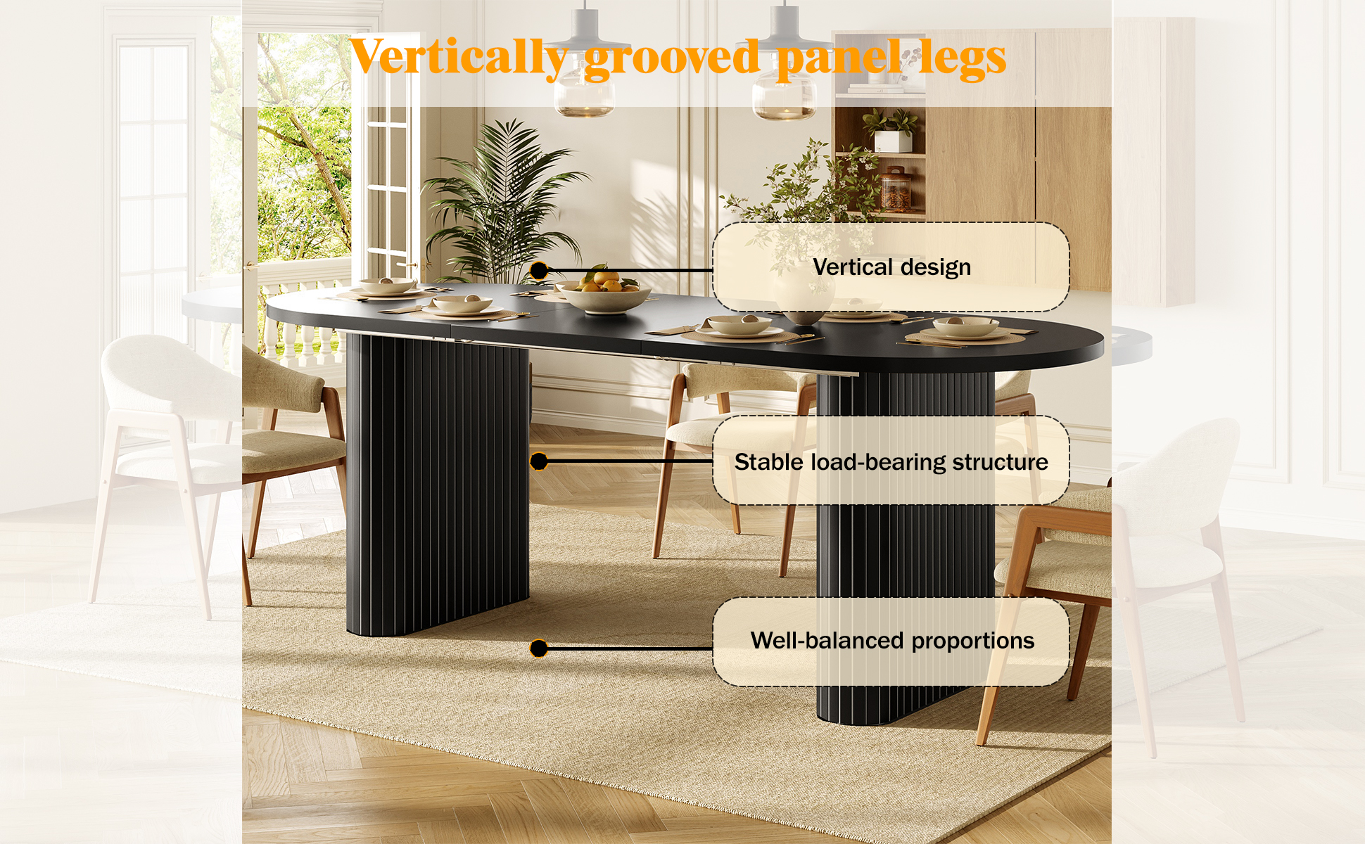 Présentation du table à manger