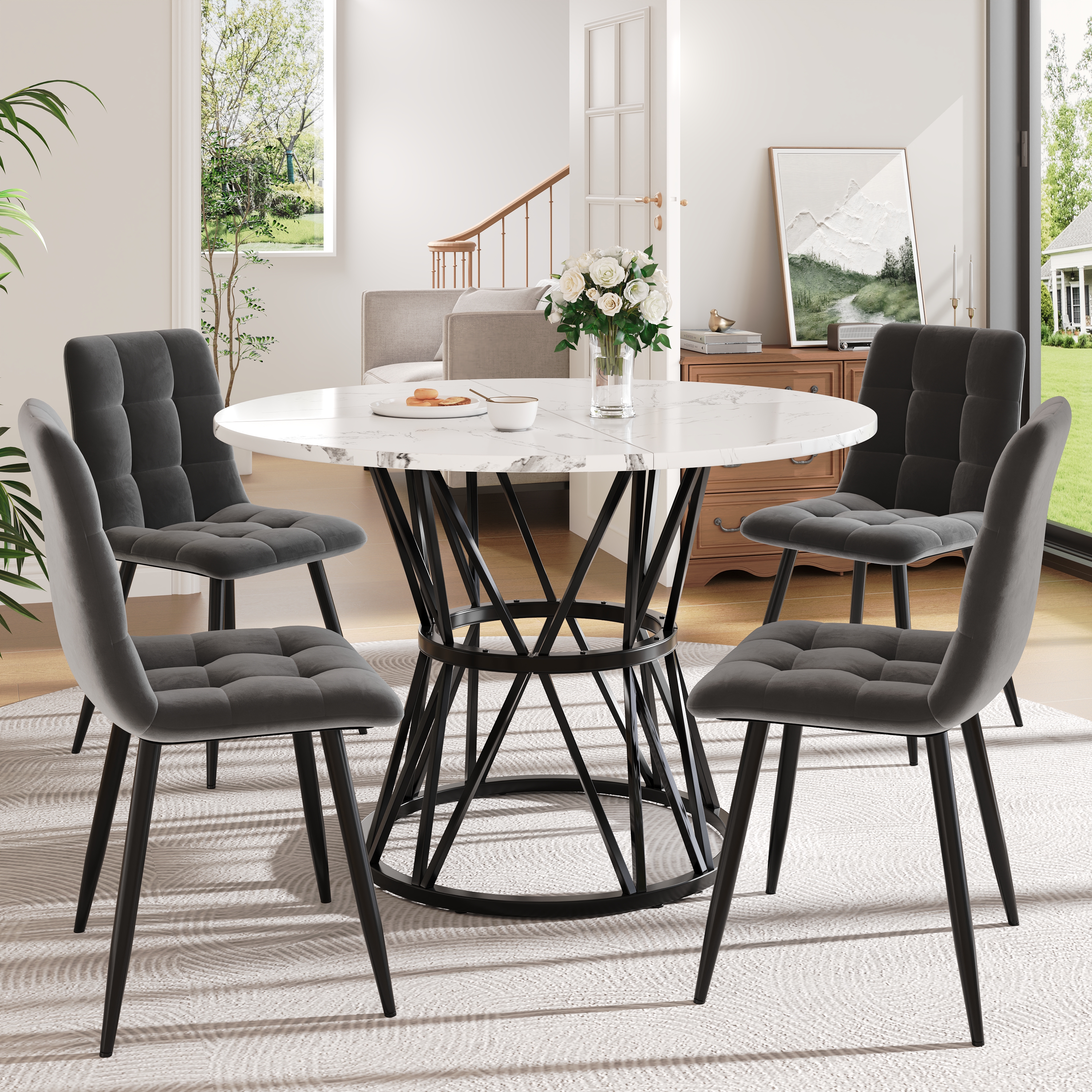 Vue principale du chaise de salle à manger