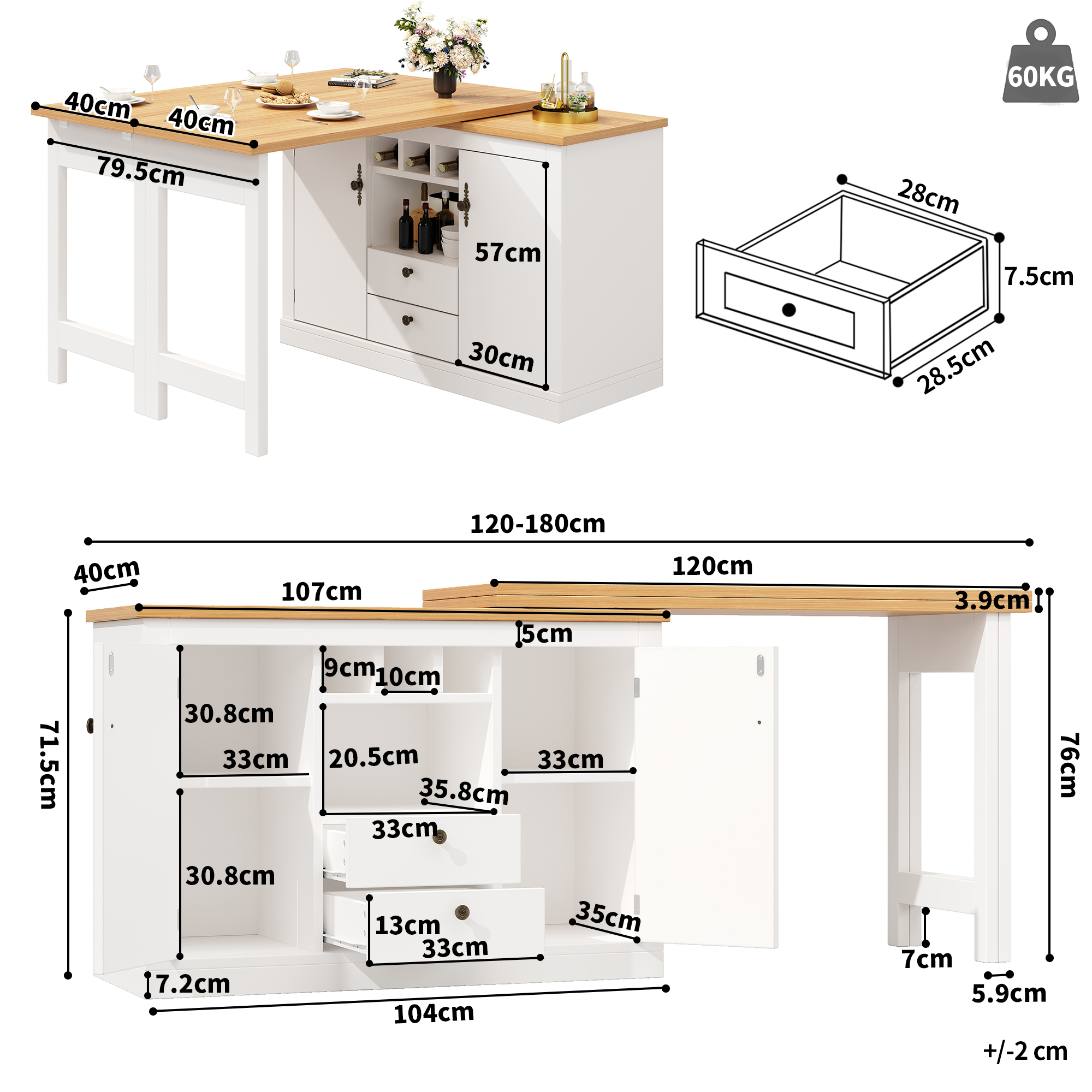 Table extensible