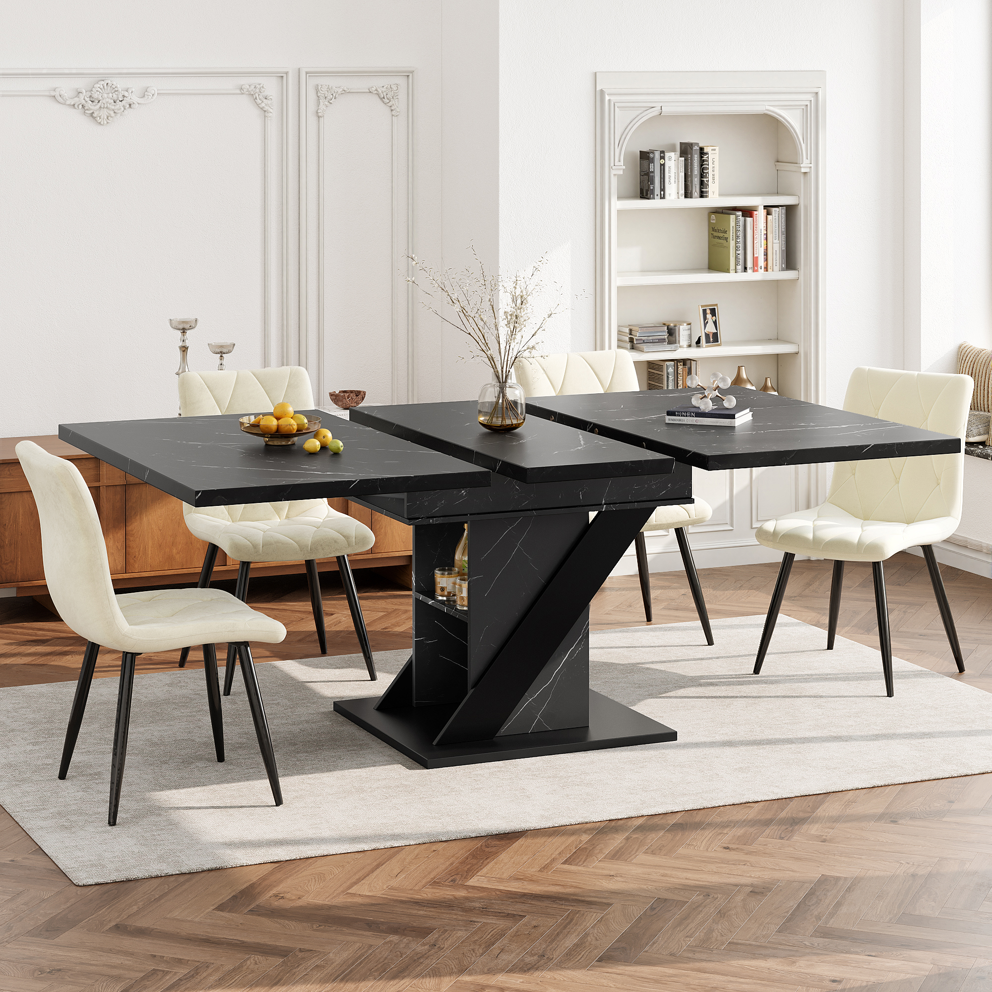 Vue principale de la table 20
