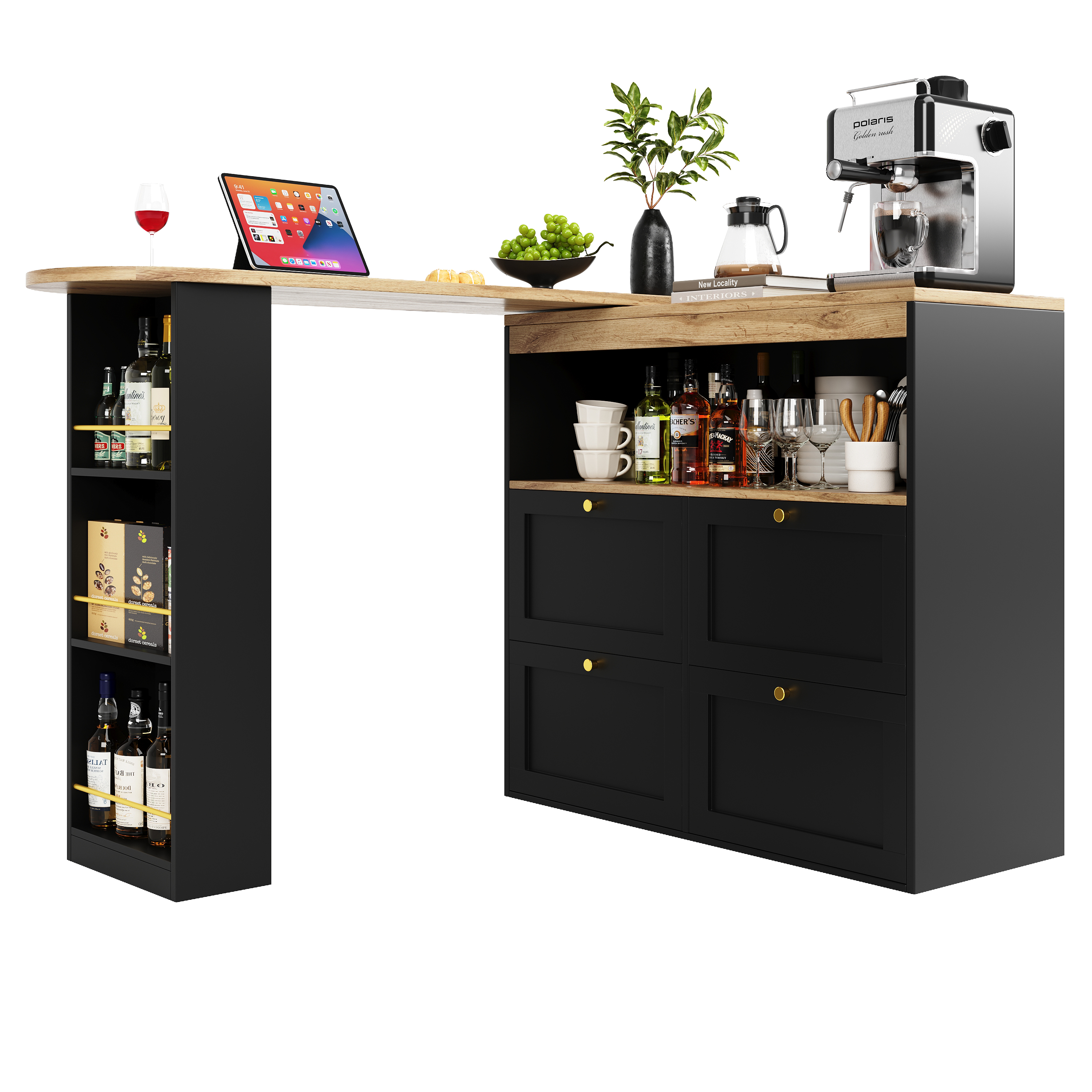 Meuble pivotant multifonction