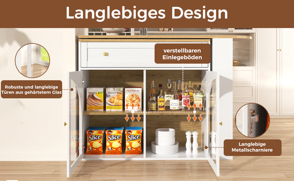 Armoire bar rotative 360° avec étagère 3 niveaux, MDF, poignées métal, portes verre sécurité, pour restaurant, salon, home-bar, design moderne, beaucoup de rangement, style élégant, stabilité, fonctionnalité - image 23