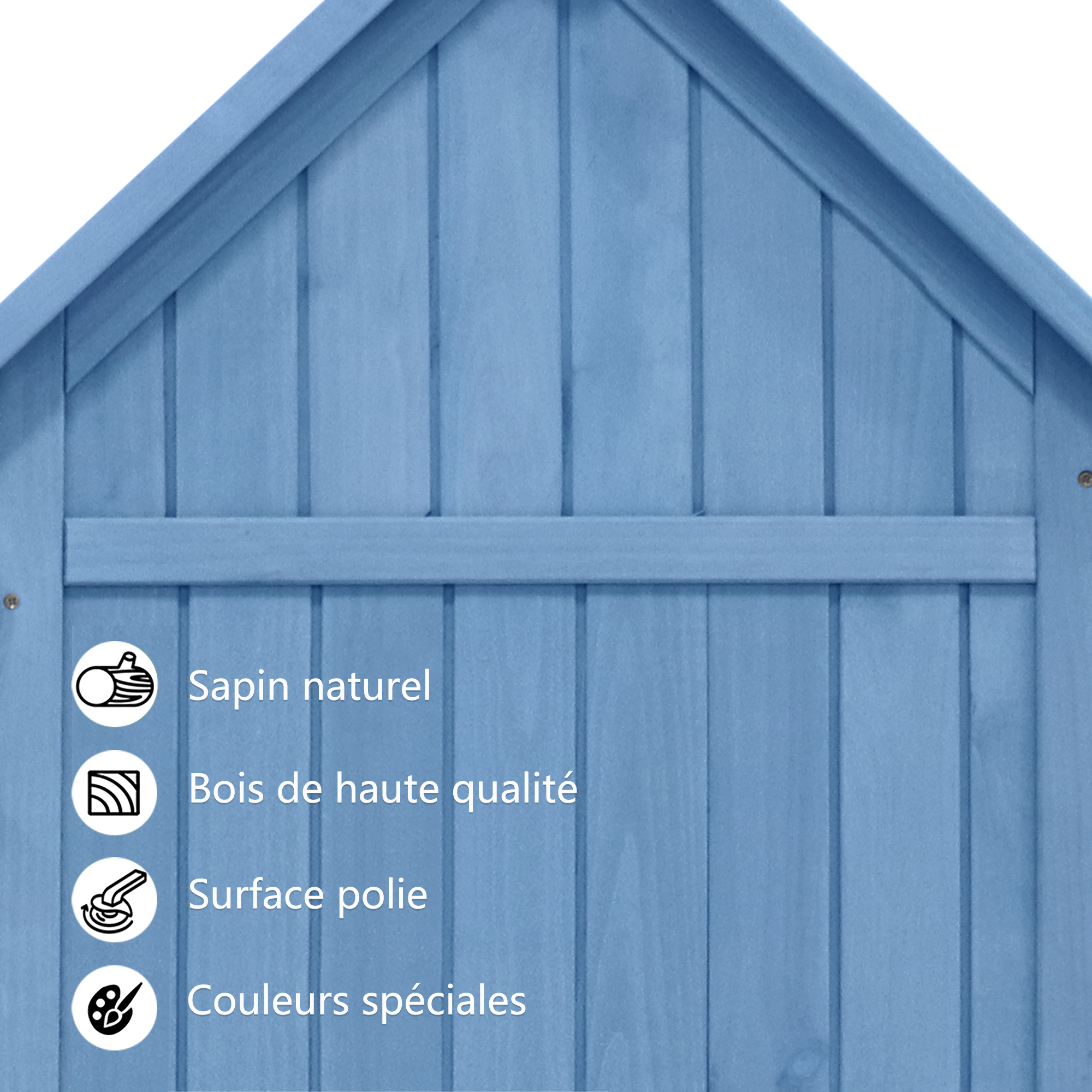Armoire extérieur rangement outils