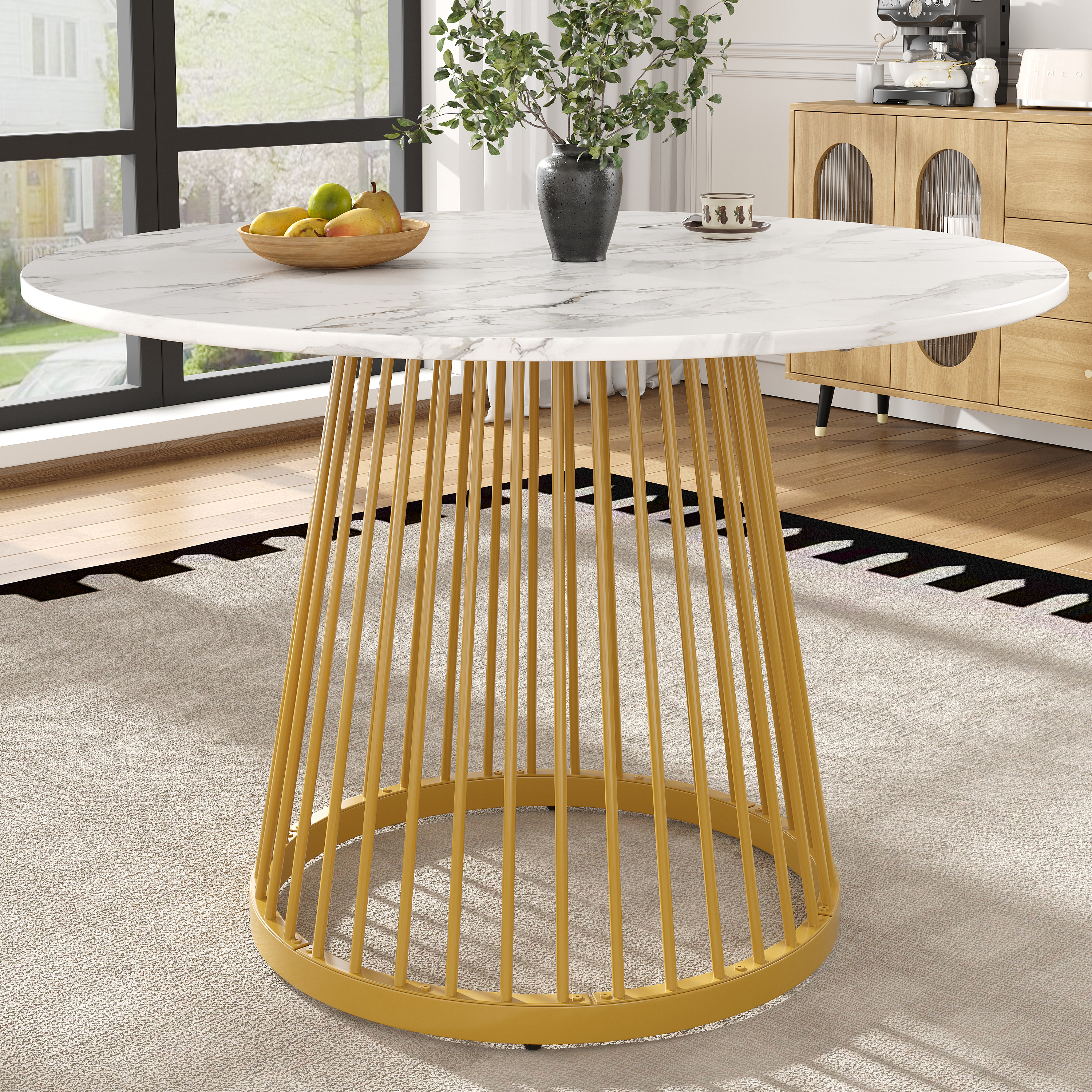 Runder Esstisch (80×80×76cm), Küchentisch,, Runder