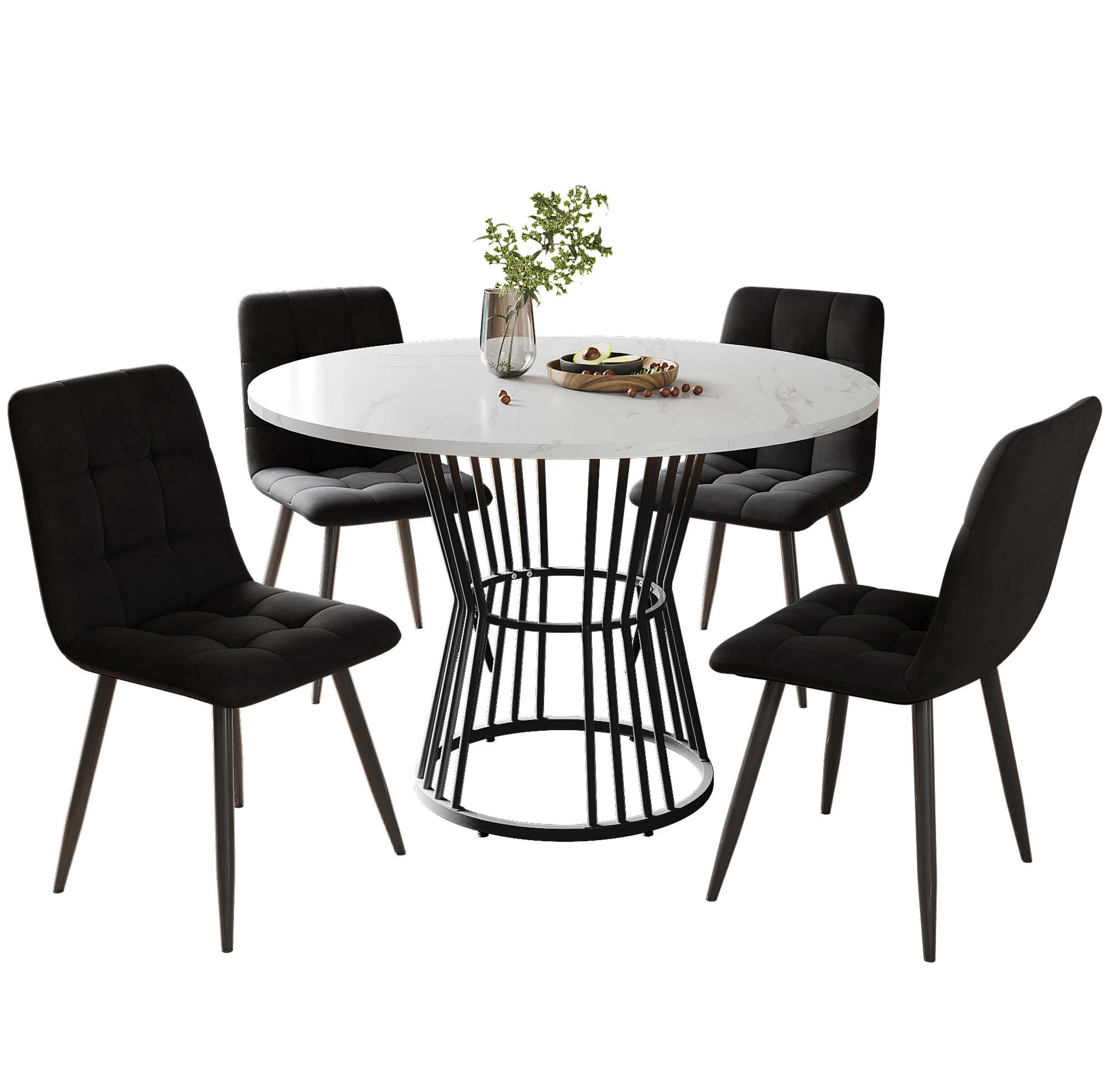 Détail du chaise de salle à manger