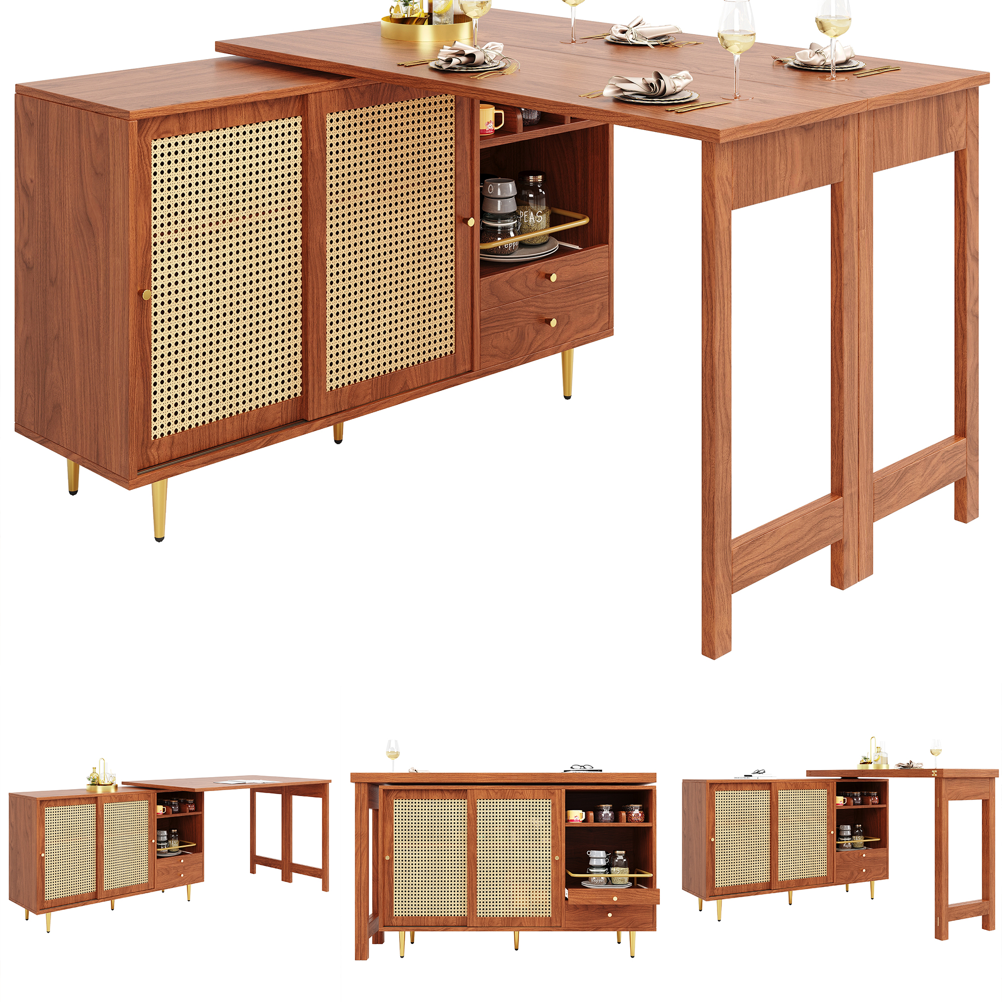 Table 187x40x76 brun vue 1