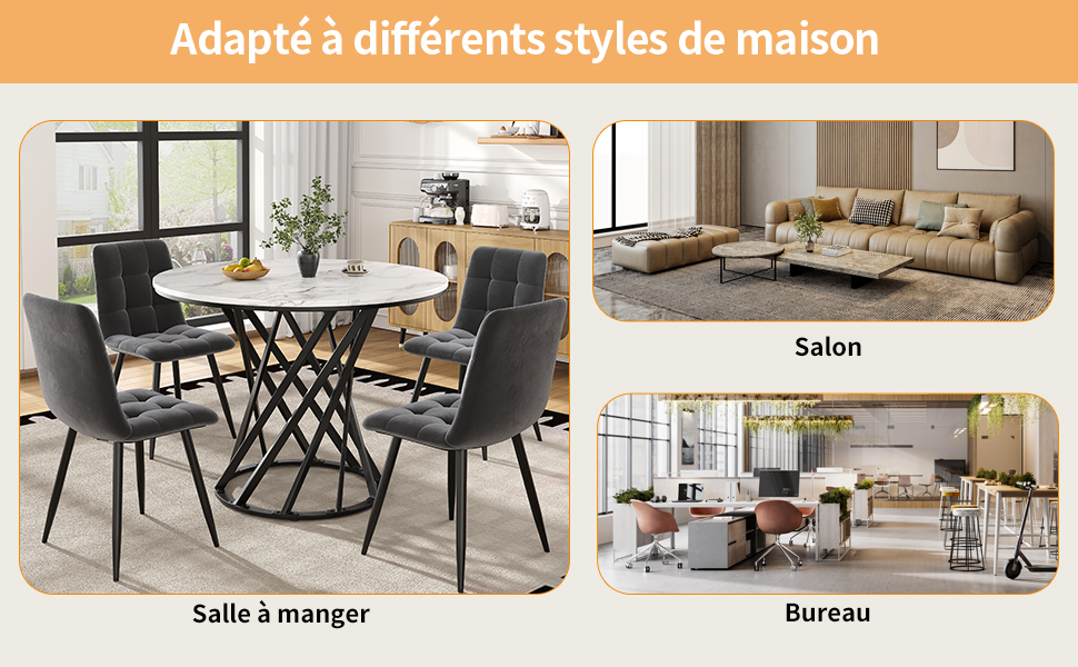 Détail du table à manger