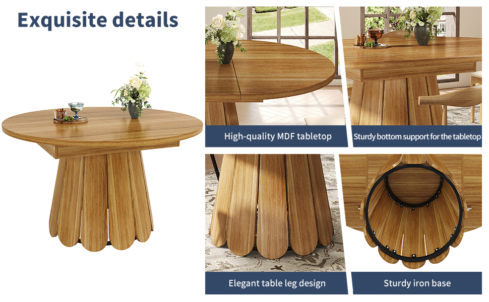 Présentation du table à manger