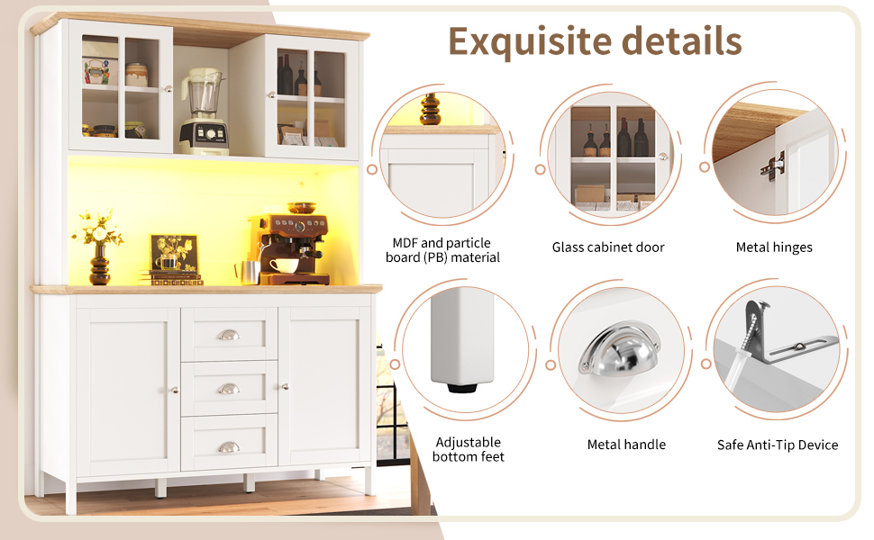 Détail du buffet
