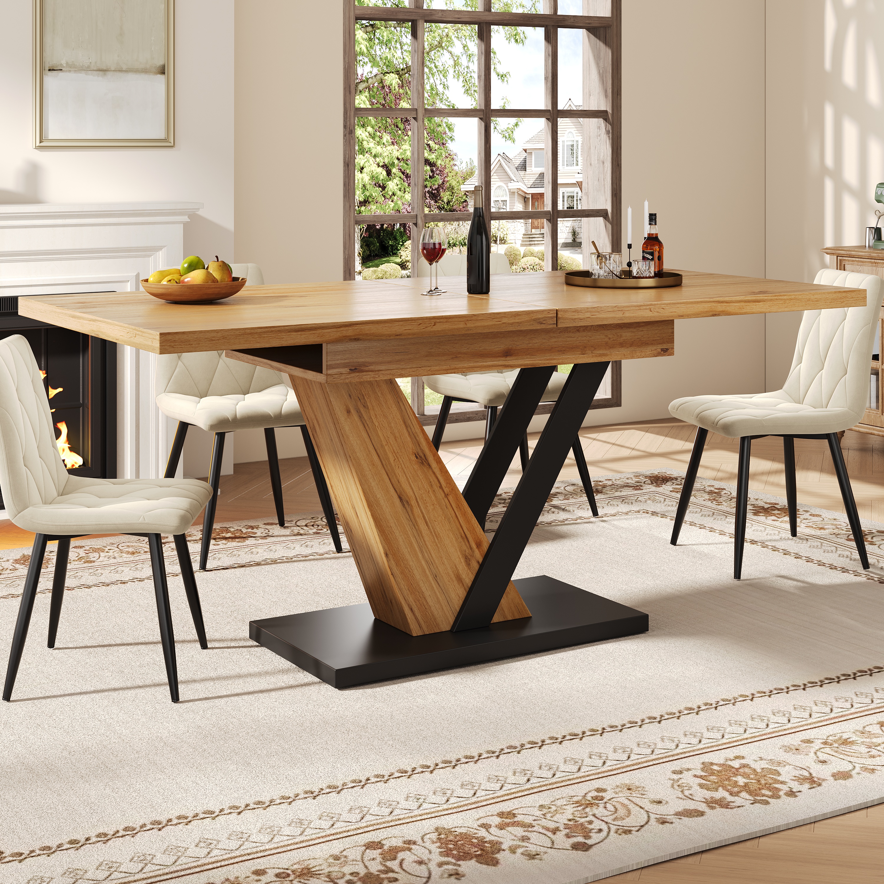 Vue principale de la table 14
