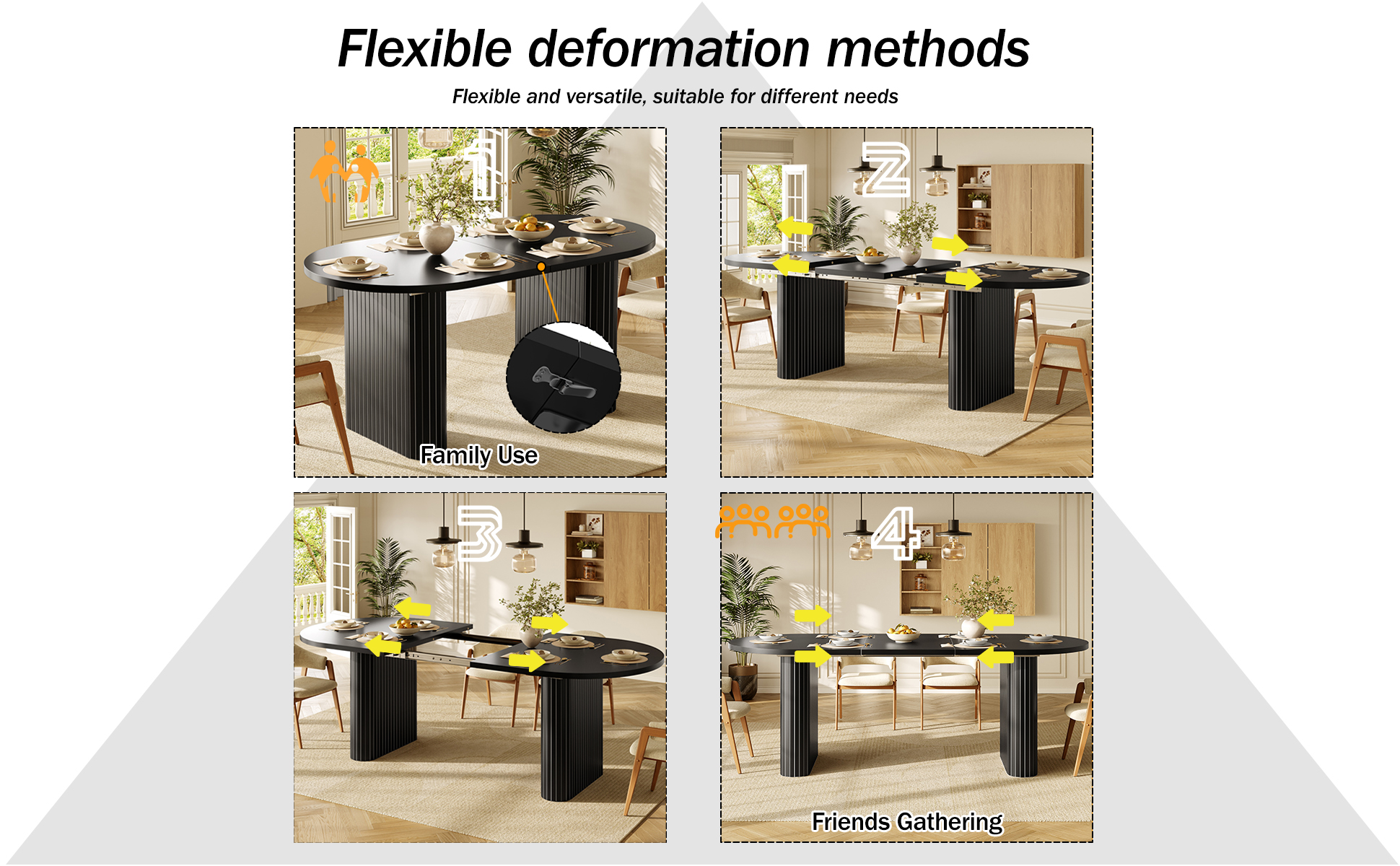 Présentation du table à manger