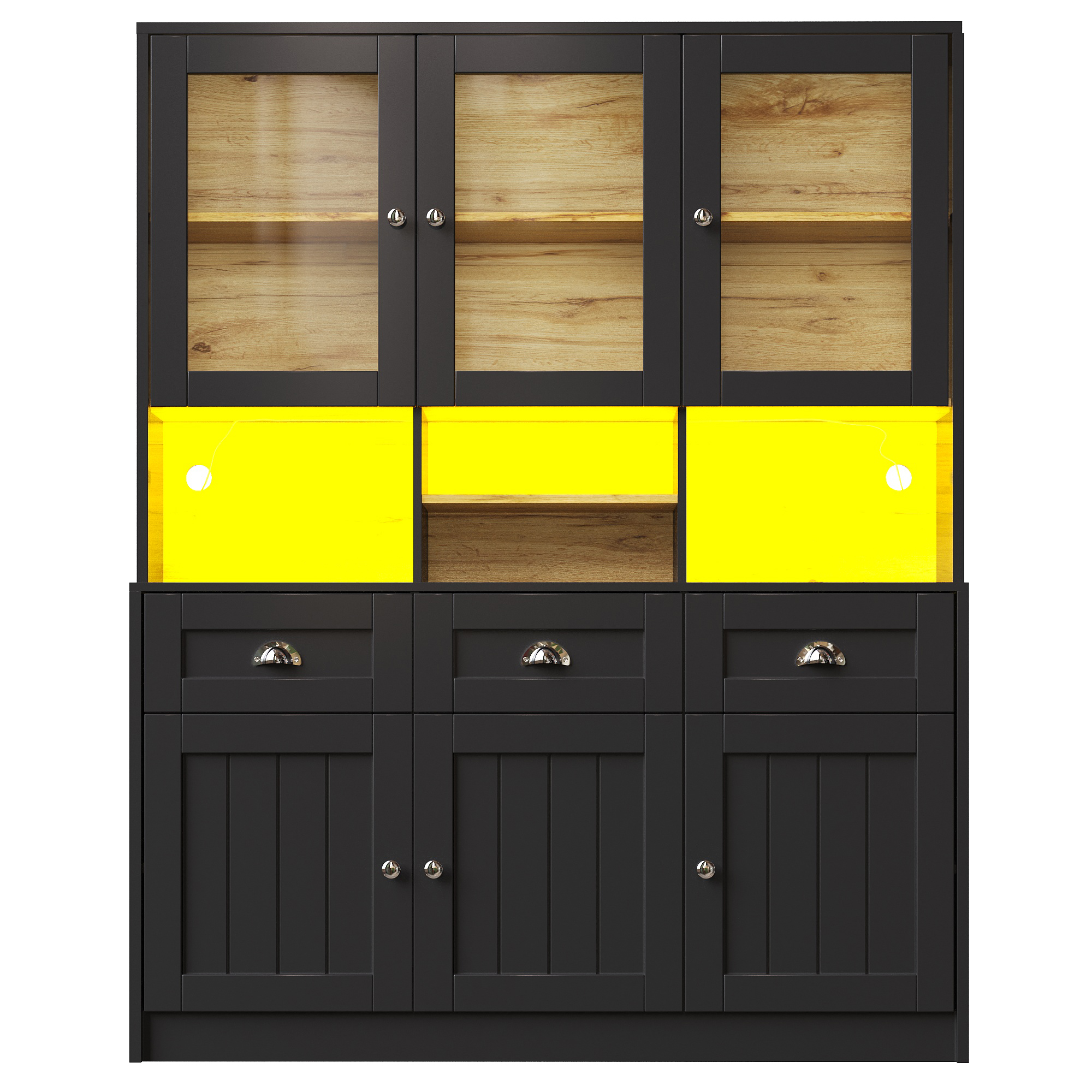Küchenschrank(140×40×175cm), Hochschrank Küchenbuf