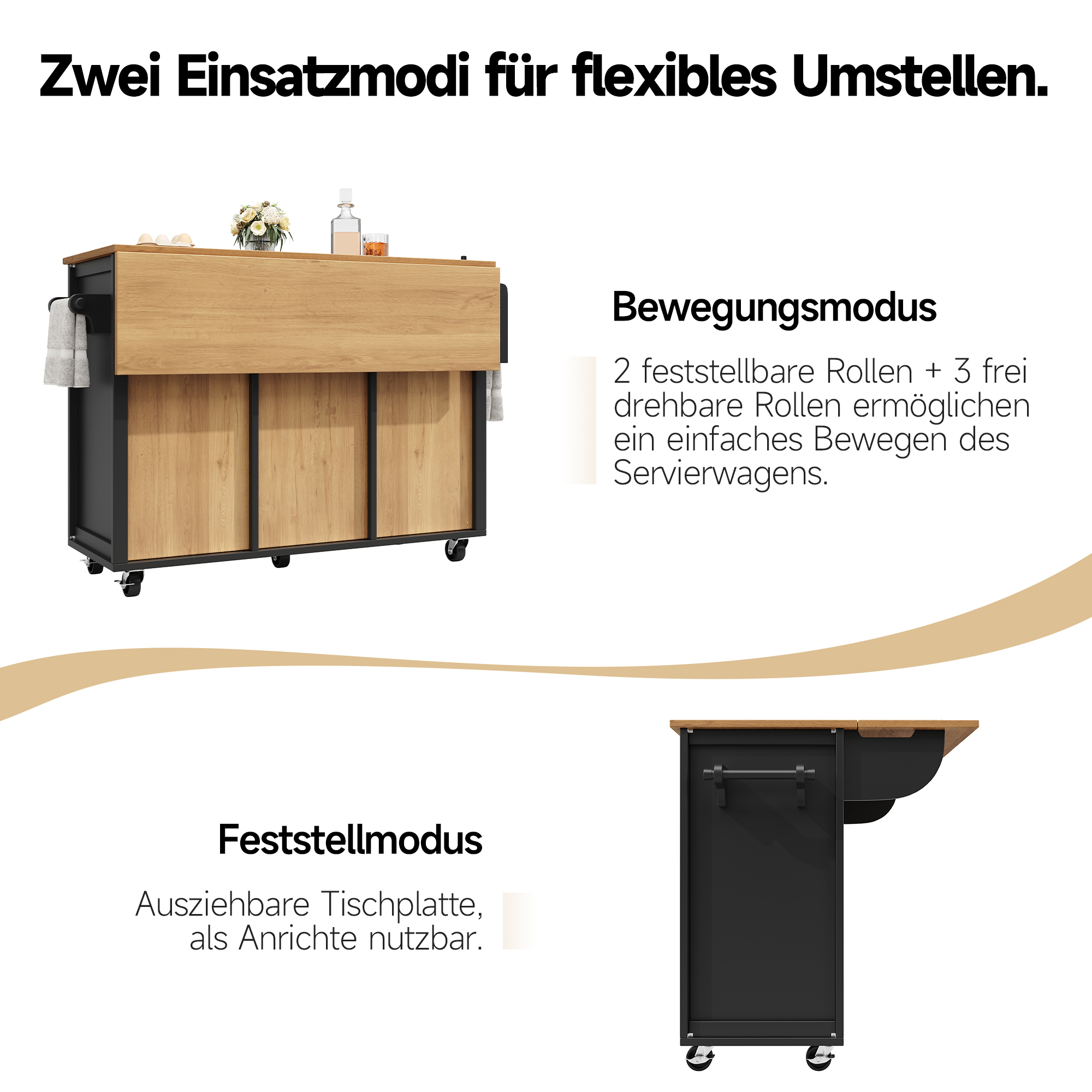 Kücheninsel,Küchenschrank,Buffetschrank,120x73(45)