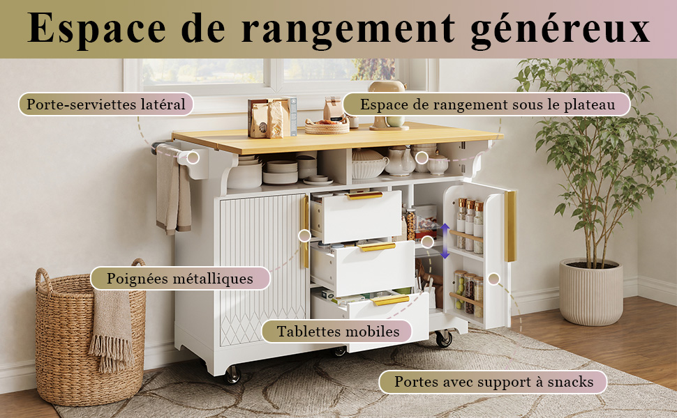 Détail du buffet