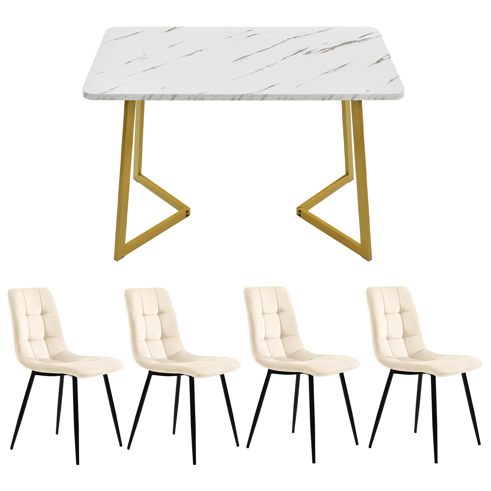Détail du chaise de salle à manger