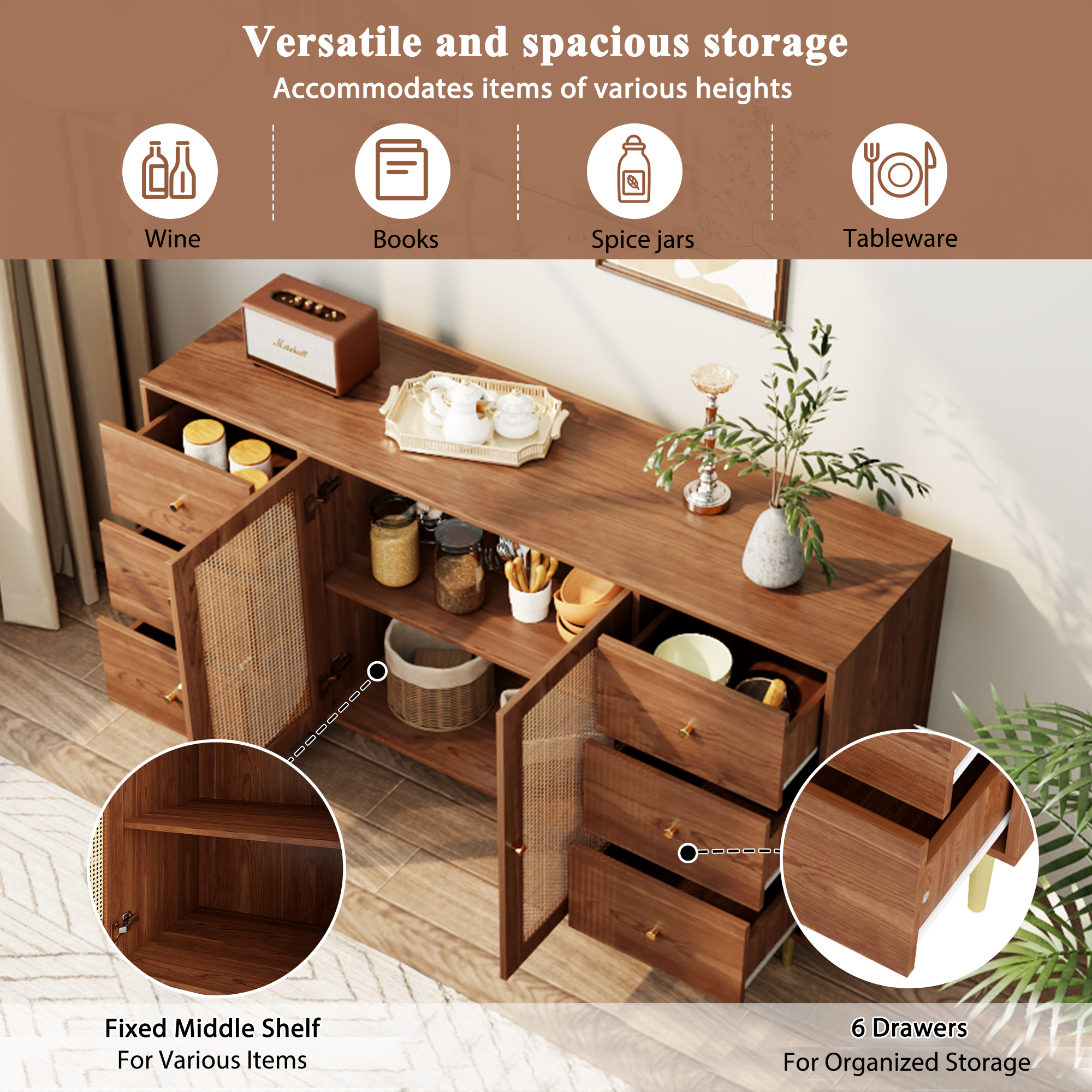 Un rangement organisé avec précision