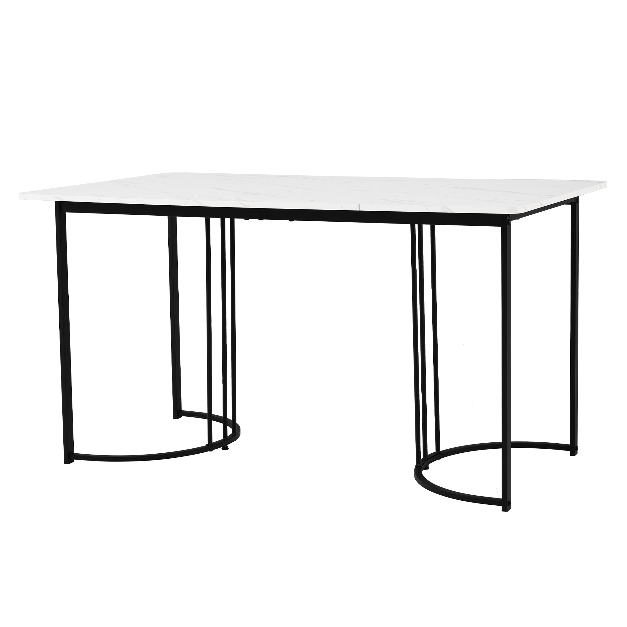 Ensemble salle à manger 5 pièces : table rectangul - image 8