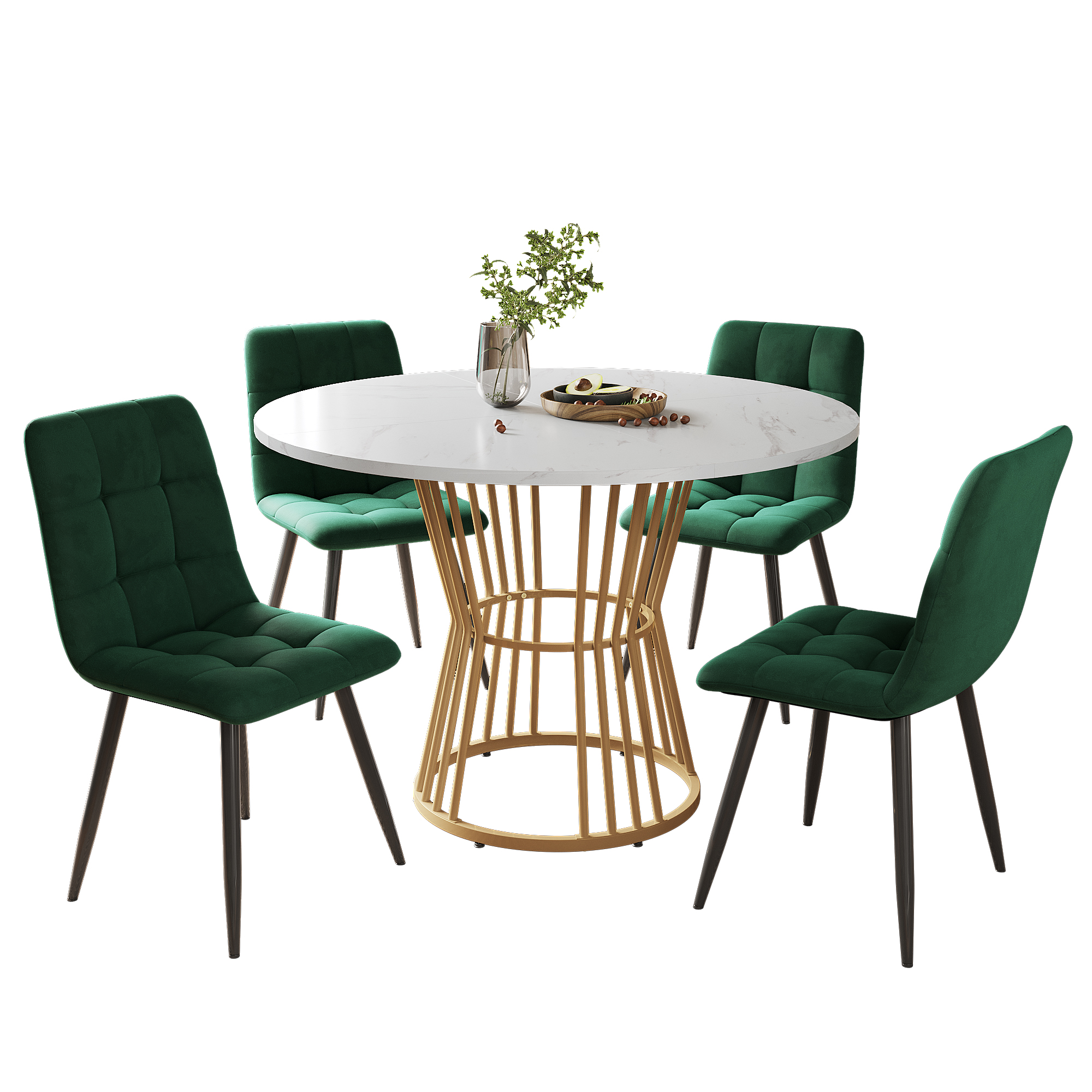 Détail du chaise de salle à manger