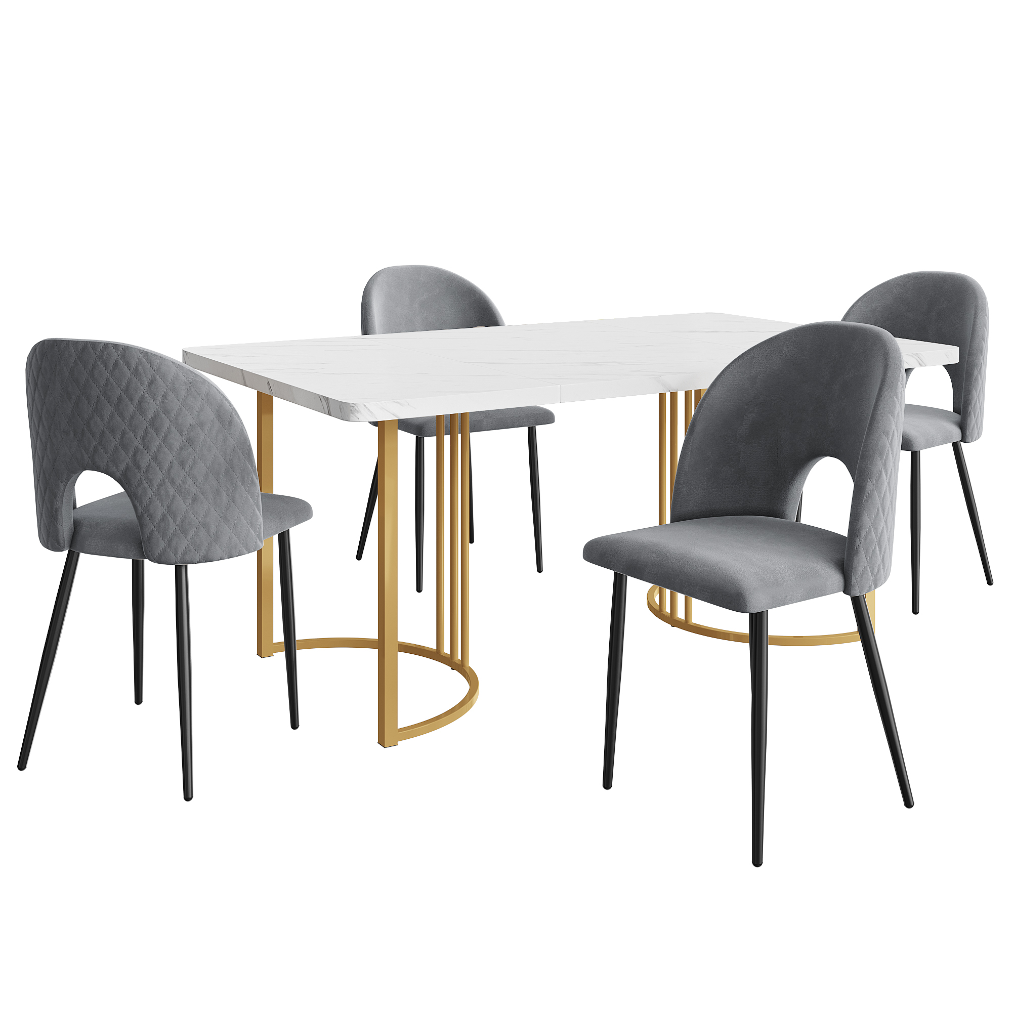 Détail du chaise de salle à manger