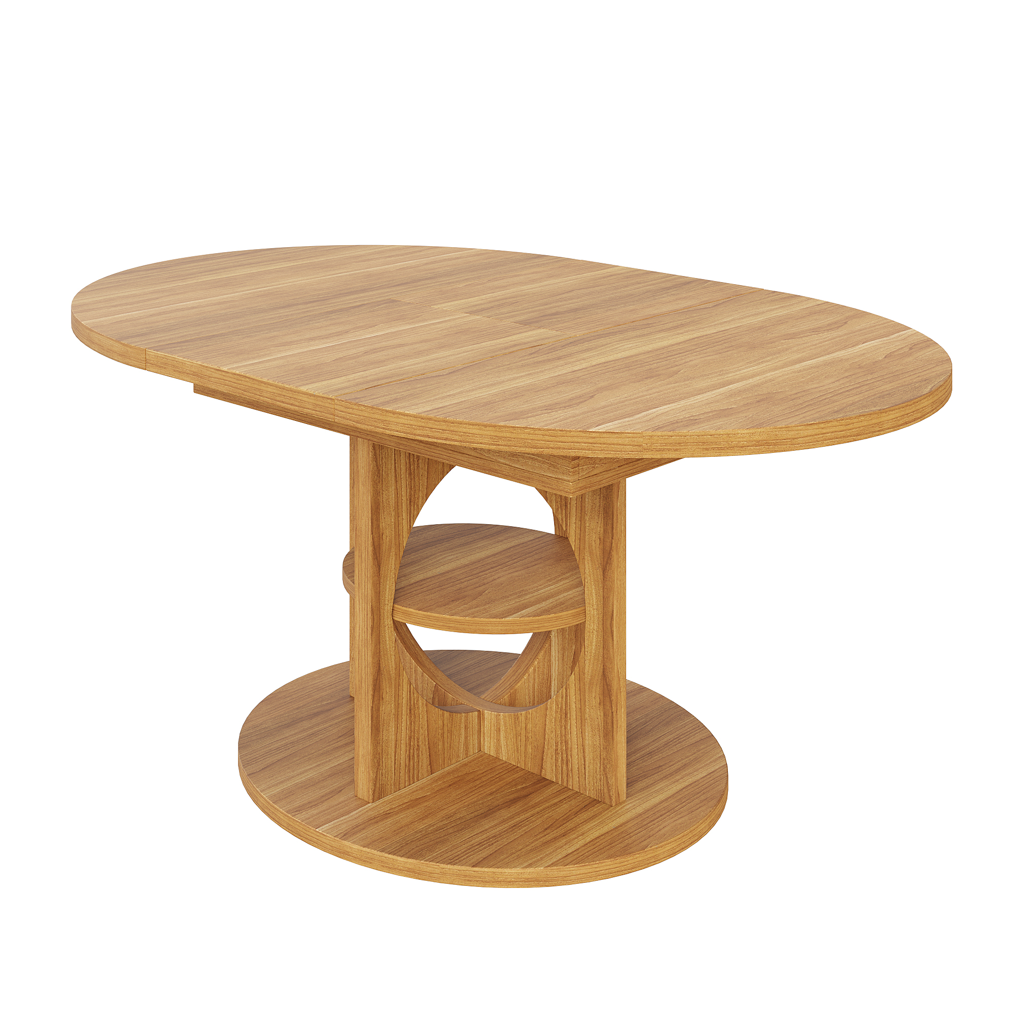 Table de cuisine extensible design bois
