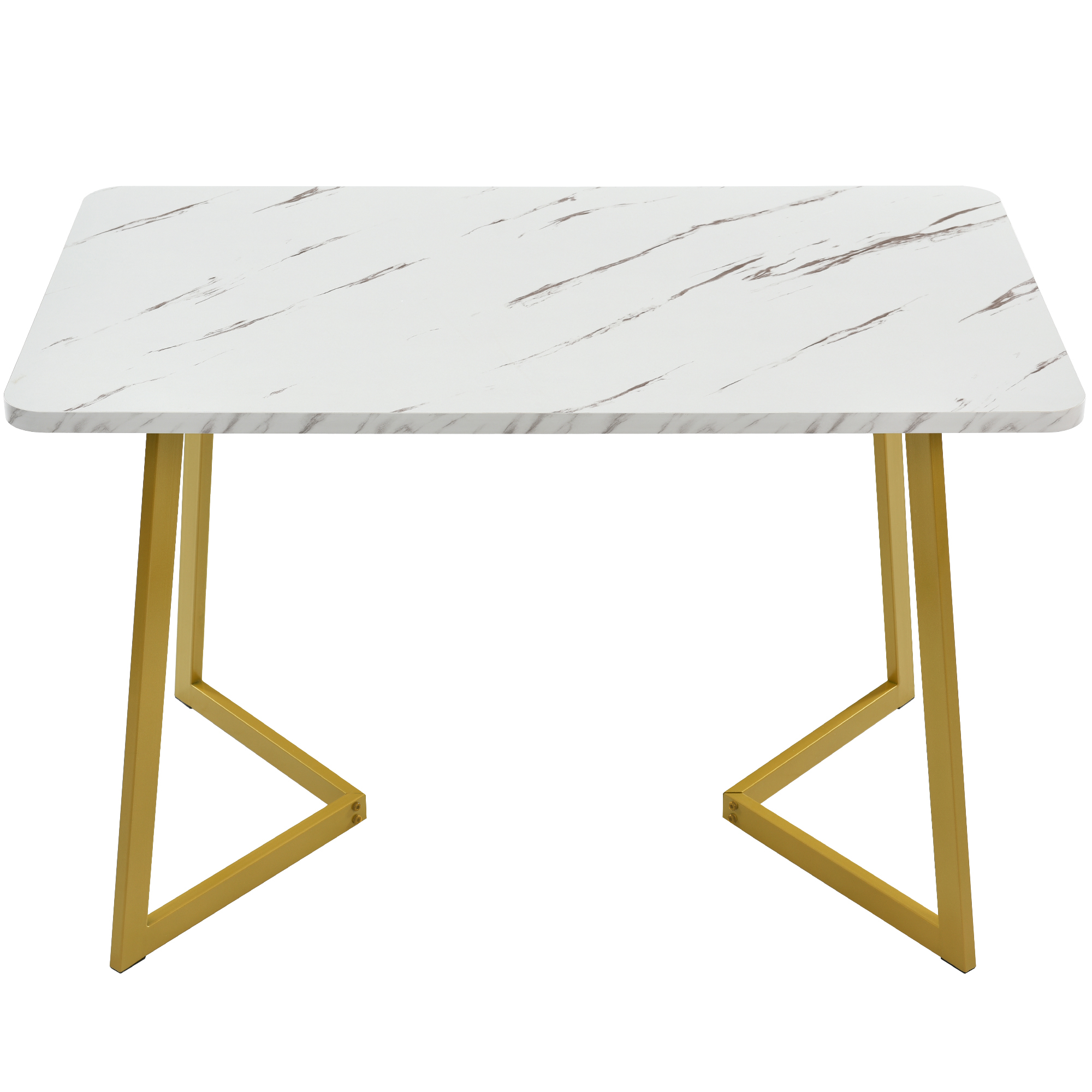 Ensemble table à manger rectangulaire + 4 chaises, design moderne, pour cuisine et salle à manger, style contemporain, confort assise, stabilité, utilisation familiale, facile entretien, élégance, fonctionnalité, durabilité - image 16