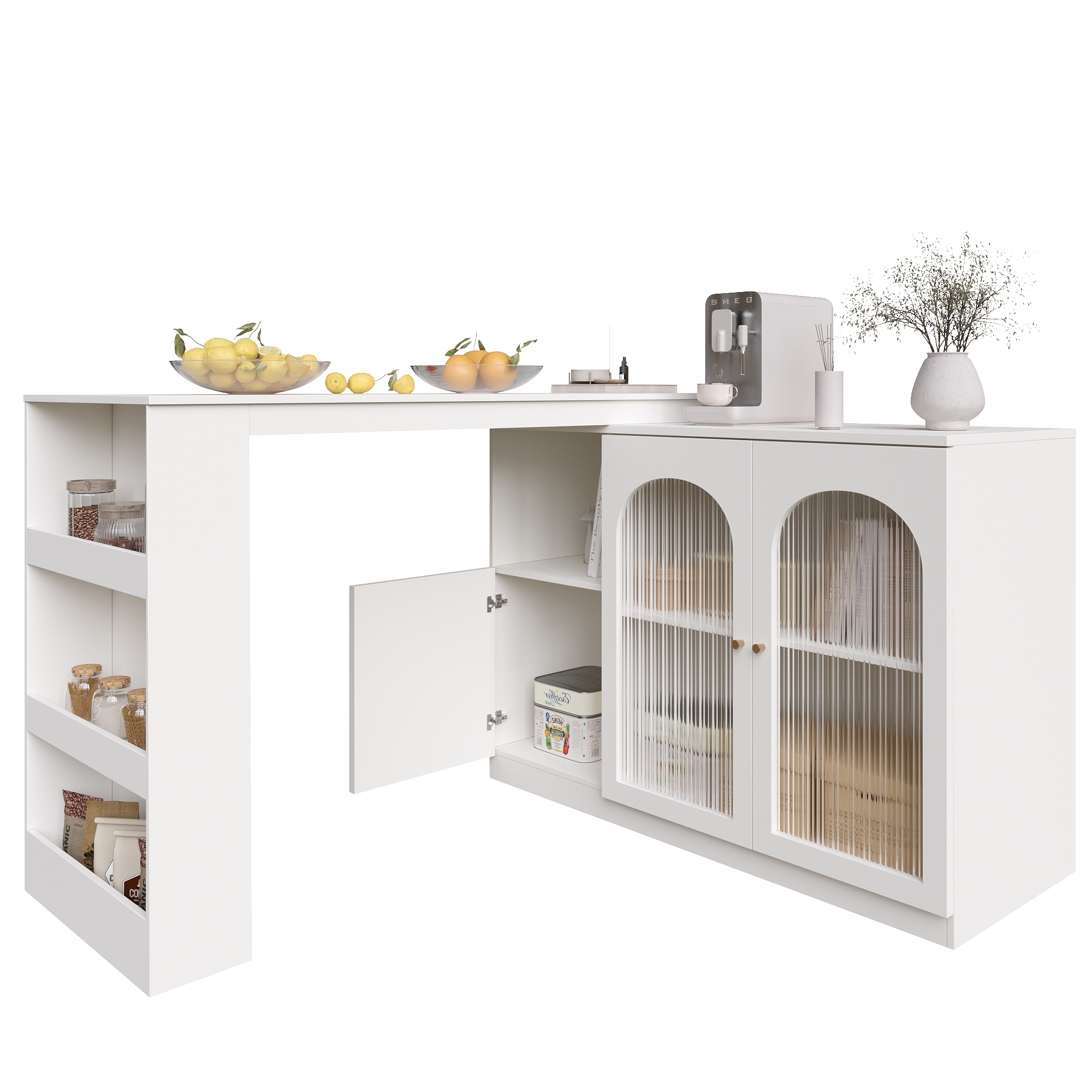 Meuble bar pivotant 360 degrés