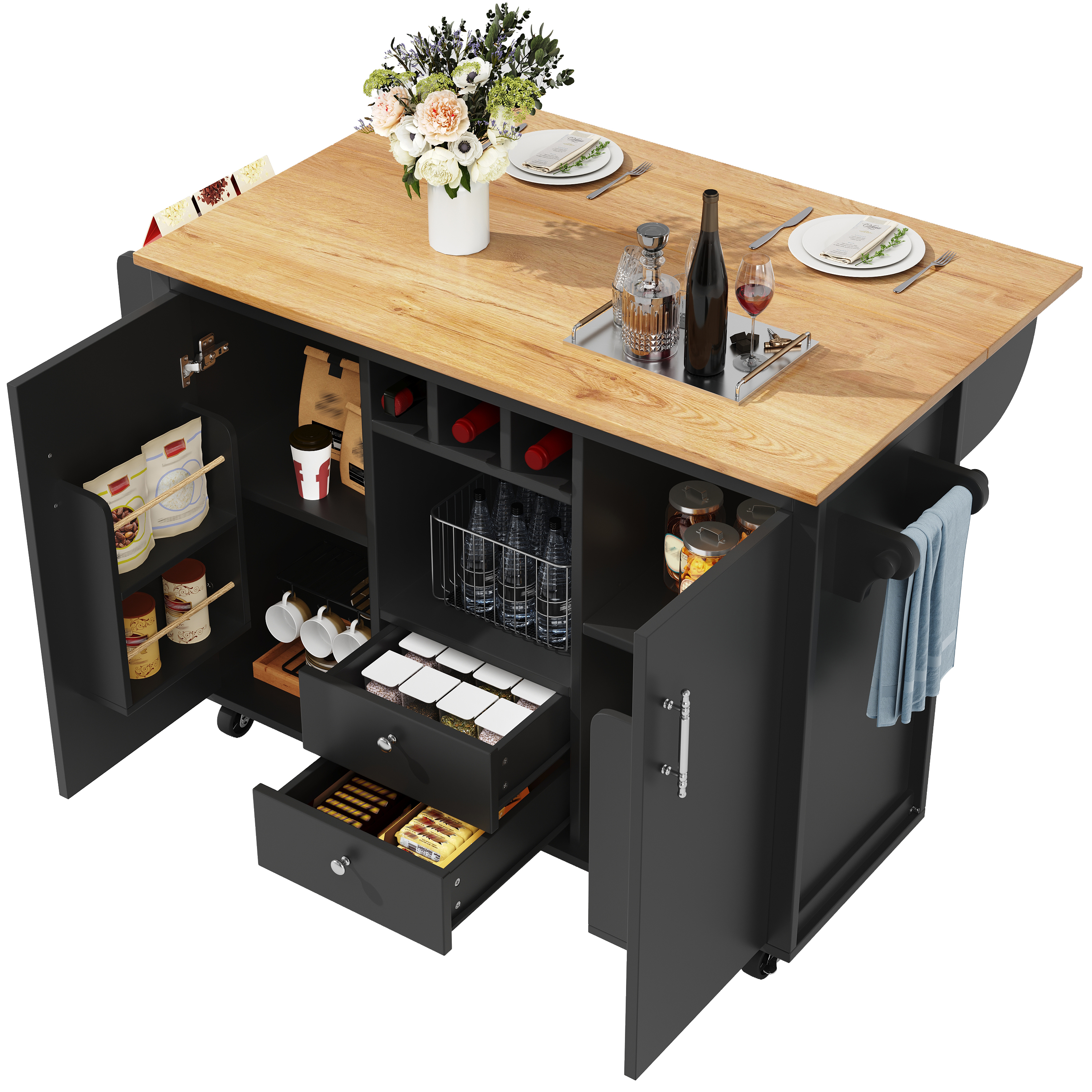 Îlot de cuisine principal