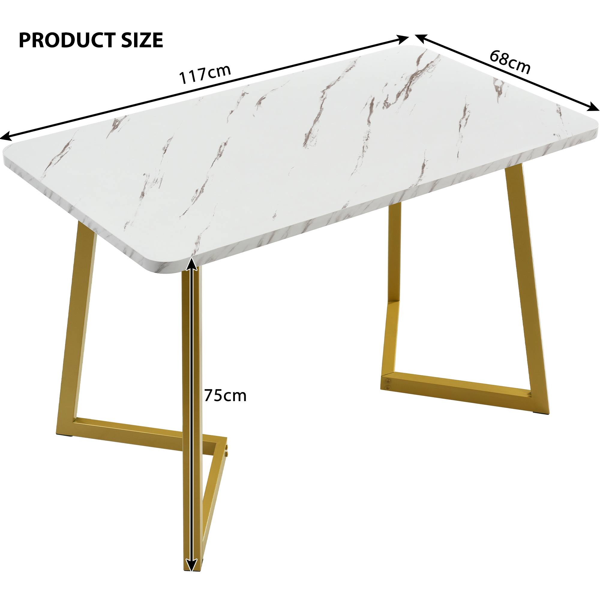 Ensemble table à manger rectangulaire + 4 chaises, design moderne, pour cuisine et salle à manger, style contemporain, confort assise, stabilité, utilisation familiale, facile entretien, élégance, fonctionnalité, durabilité - image 12