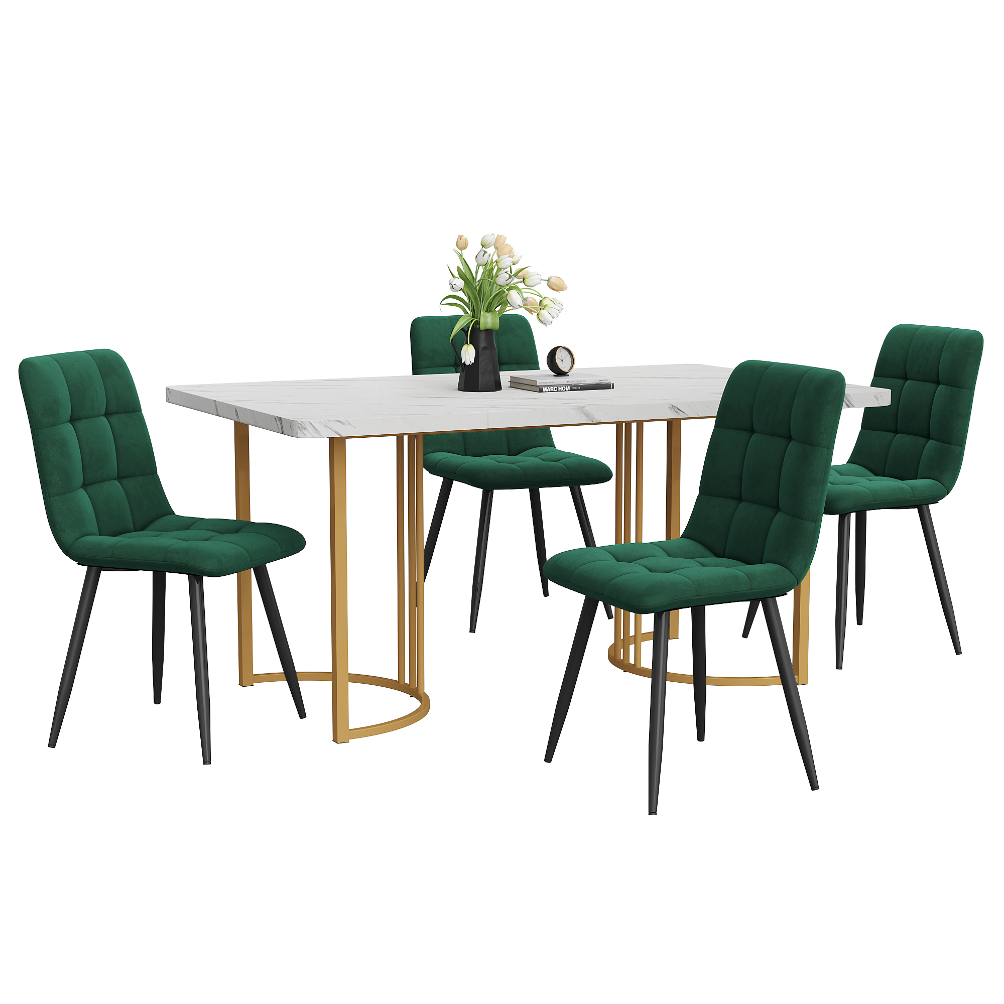 Détail du chaise de salle à manger