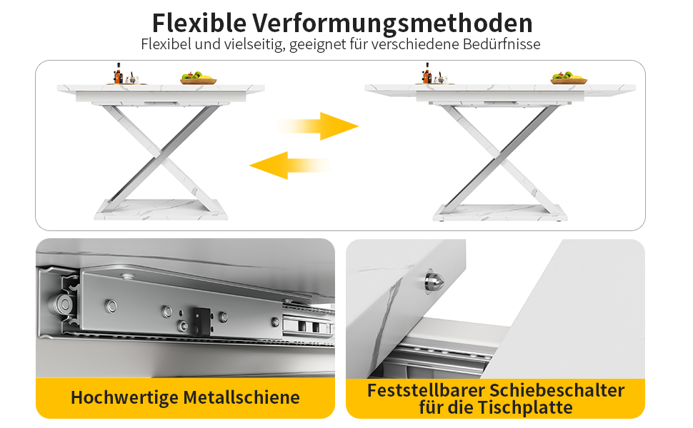Présentation du table à manger