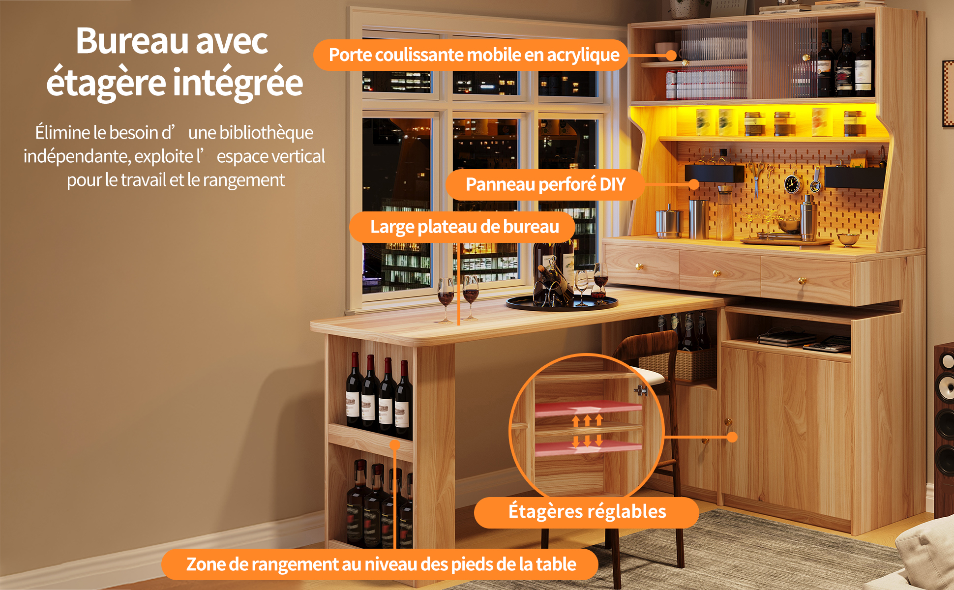 Présentation du bureau