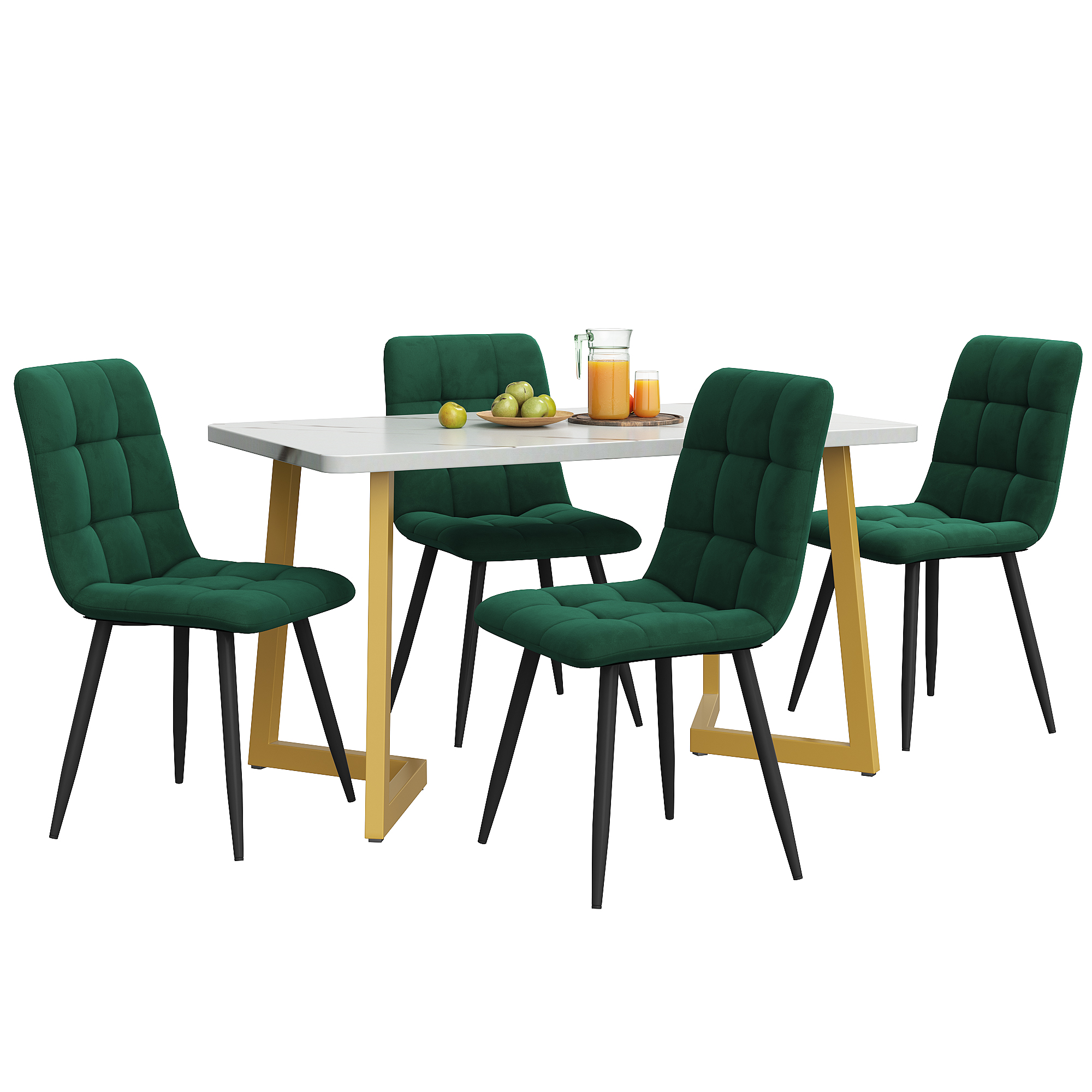Détail du chaise de salle à manger