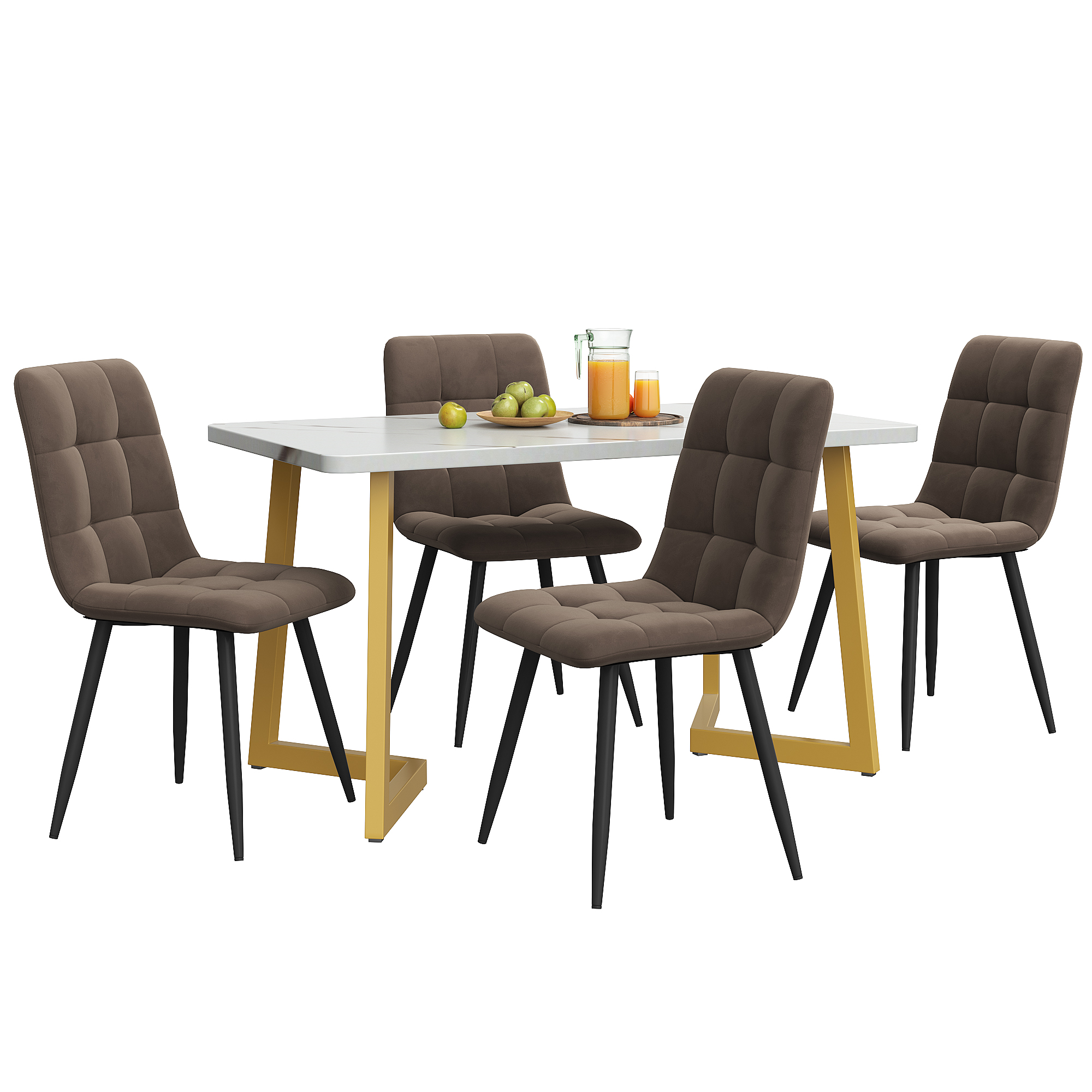 Détail du chaise de salle à manger