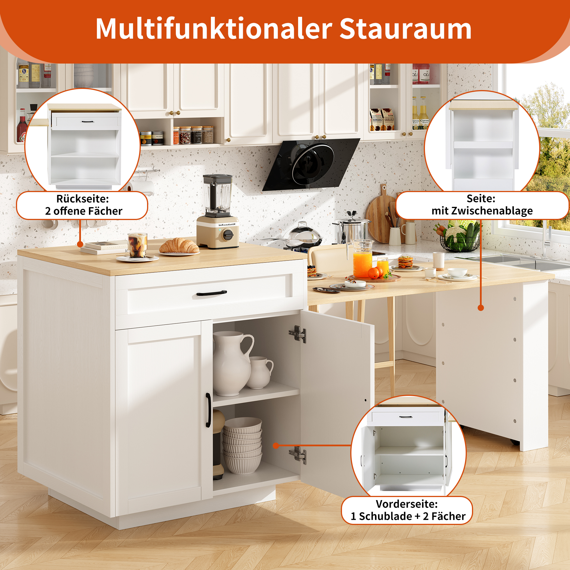 Des rangements faciles à organiser