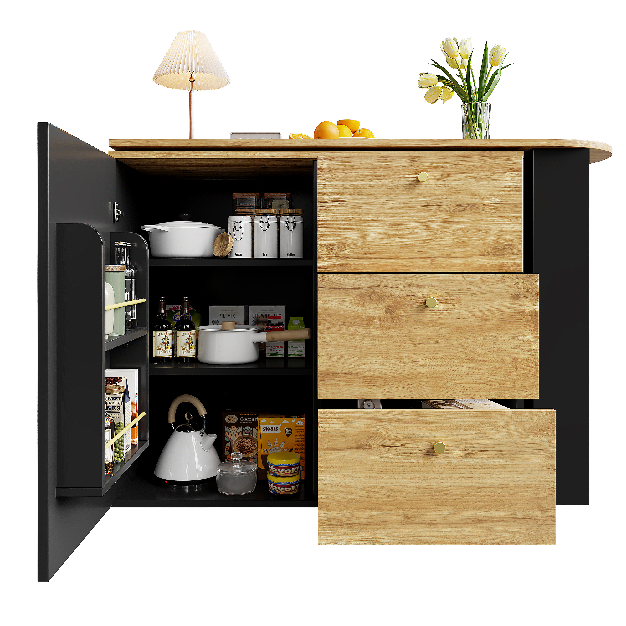 Des rangements faciles à organiser