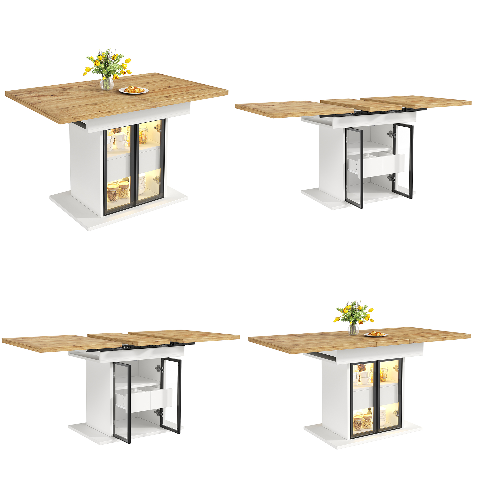 Dimensions et fonctions de la table 28