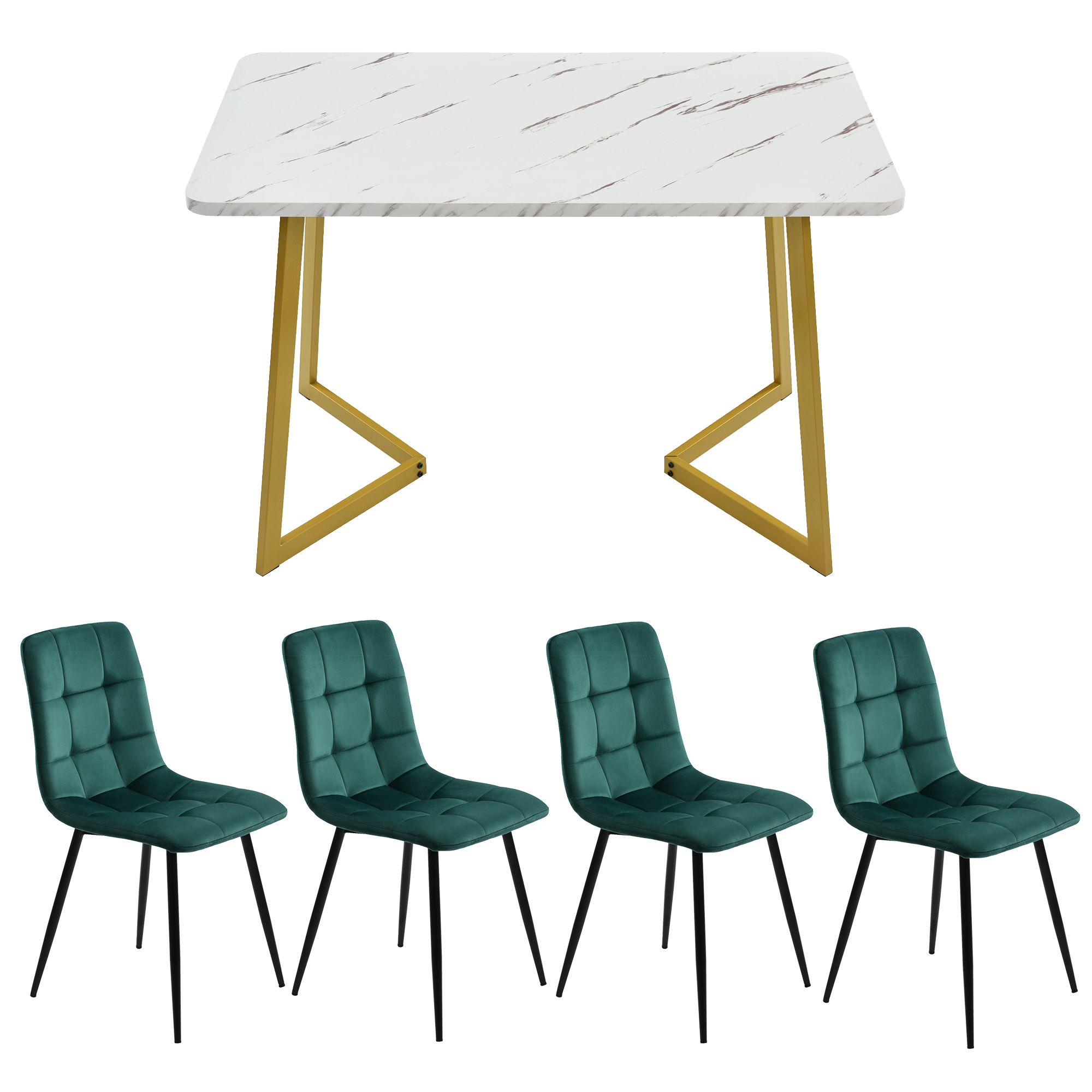 Détail du chaise de salle à manger