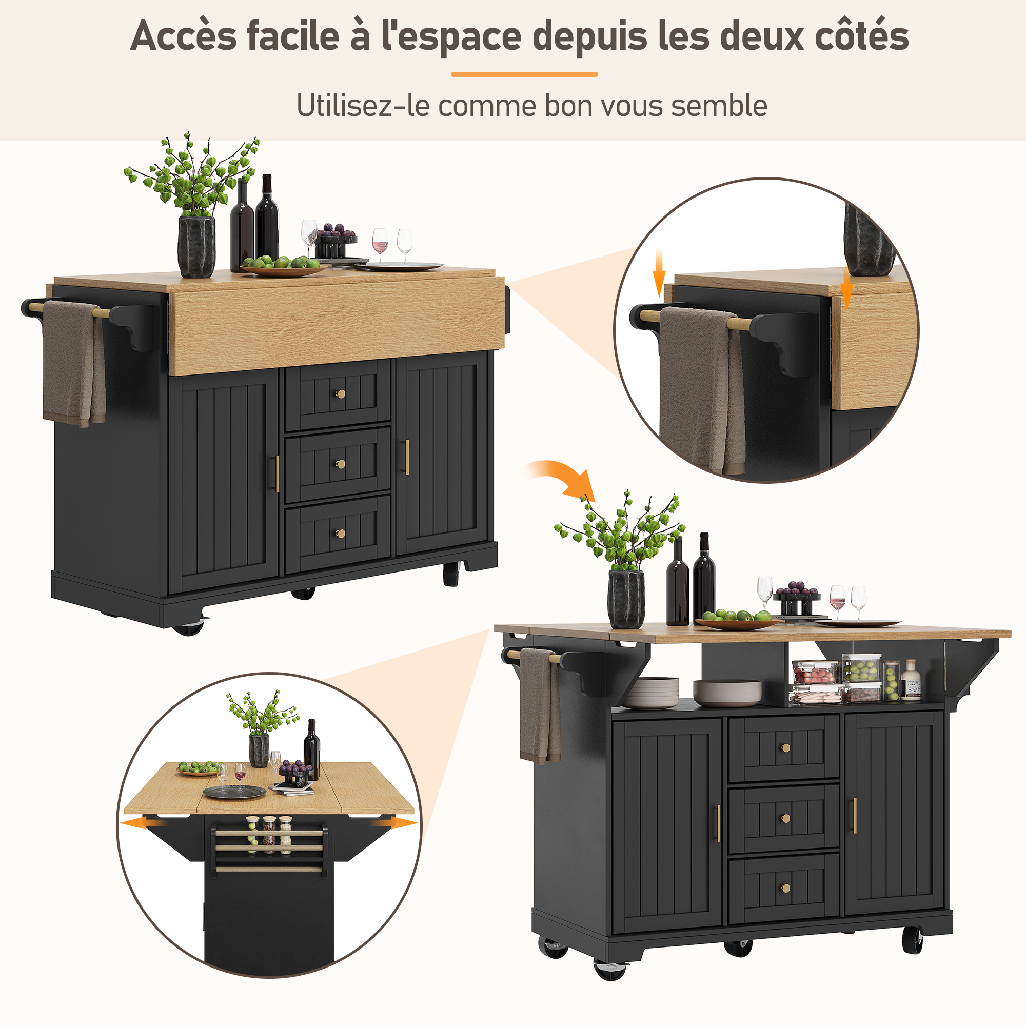 Présentation du buffet