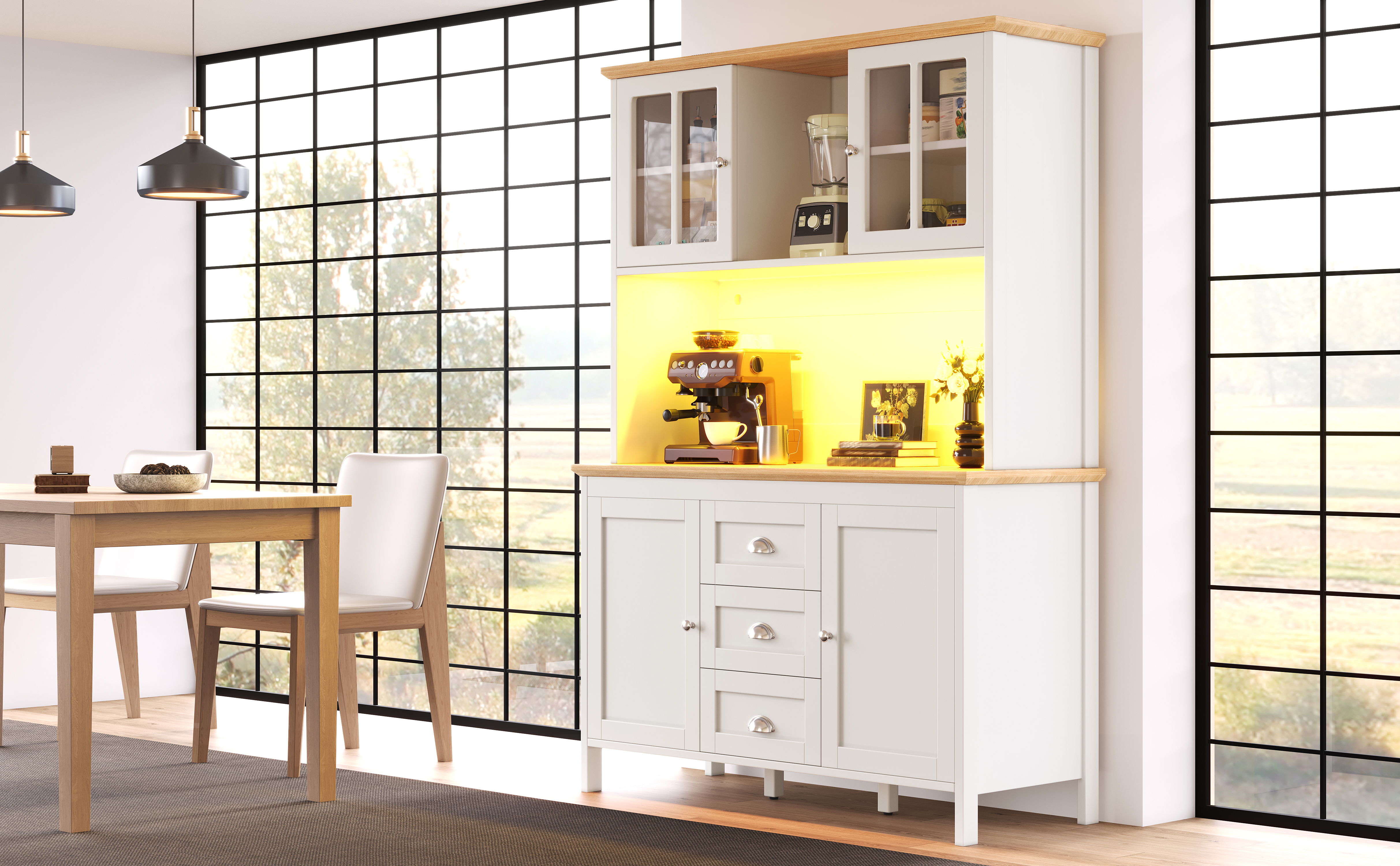 Seitenschrank, Aufbewahrungsschrank, Küchenschrank