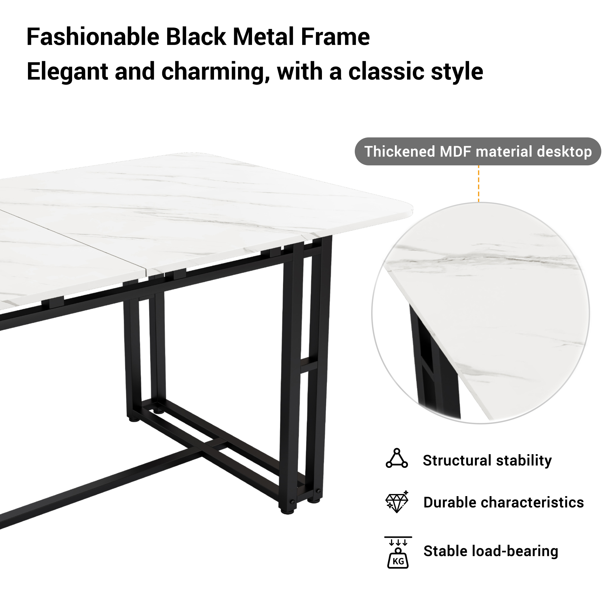 Présentation du table à manger