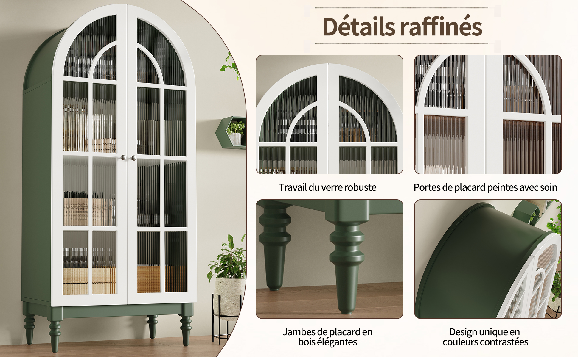 Présentation du vitrine